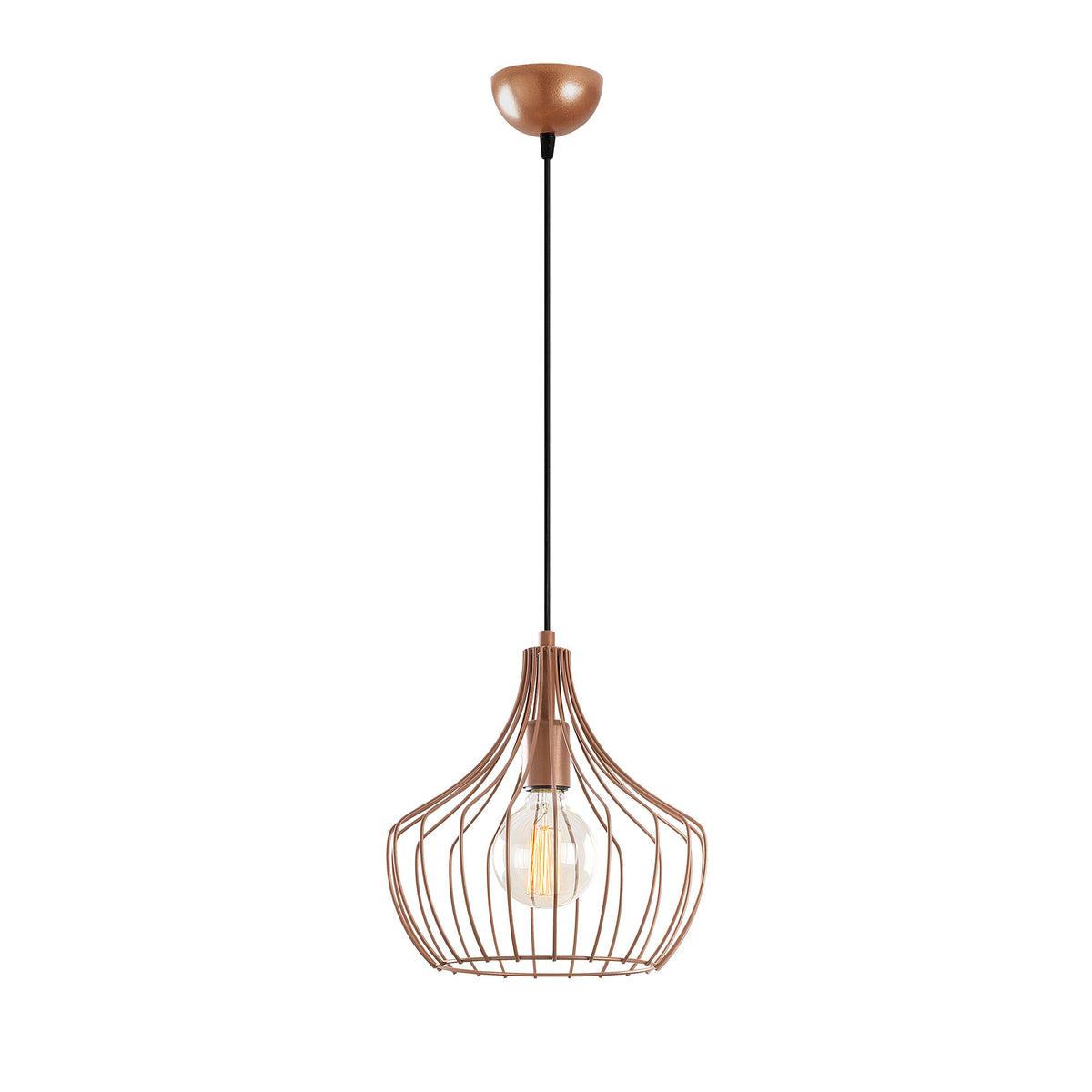 Mezopotamya Pendellampe - Kupfer in Kupfer präsentiert im Onlineshop von KAQTU Design AG. Pendelleuchte ist von Opviq