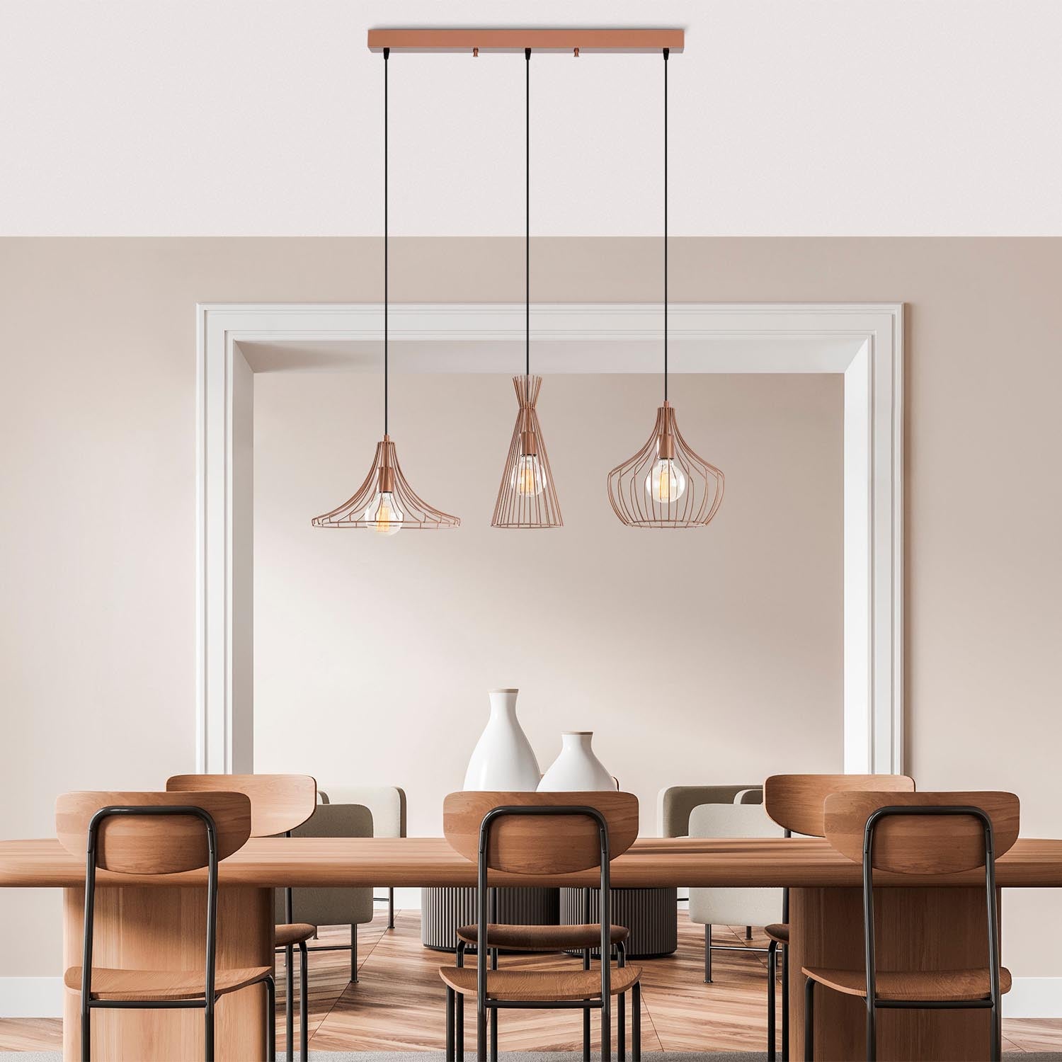 Mezopotamya - N-1285 in Kupfer präsentiert im Onlineshop von KAQTU Design AG. Pendelleuchte ist von Opviq