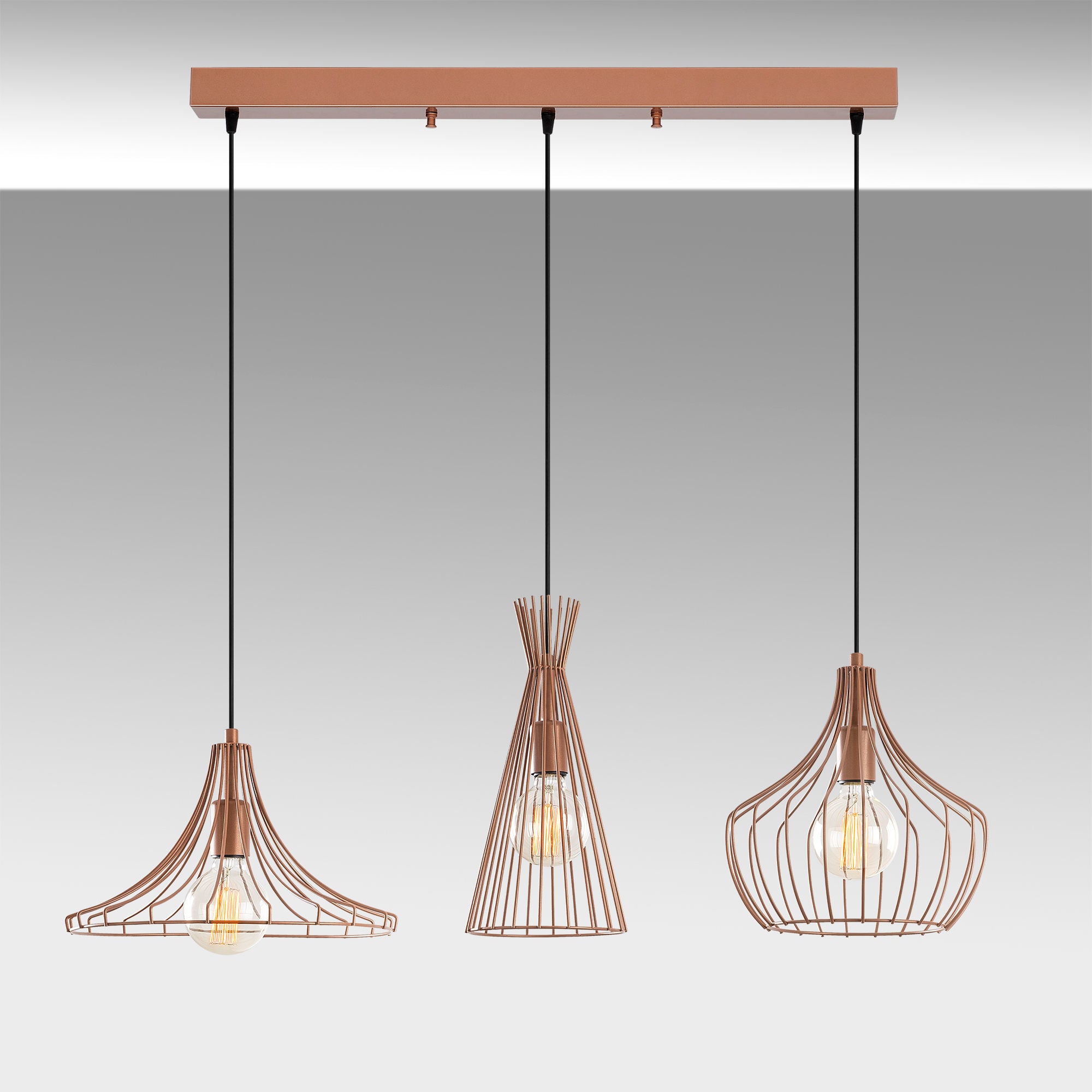 Mezopotamya - N-1285 in Kupfer präsentiert im Onlineshop von KAQTU Design AG. Pendelleuchte ist von Opviq