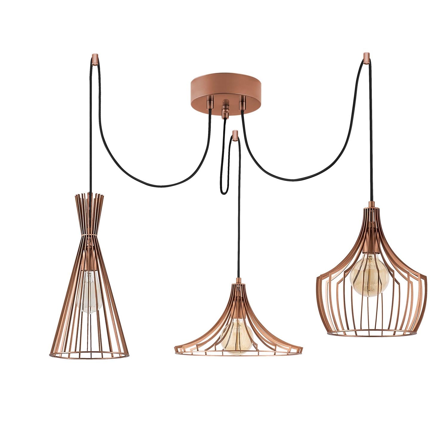 Mezopotamya - N-1292 in Kupfer präsentiert im Onlineshop von KAQTU Design AG. Pendelleuchte ist von Opviq