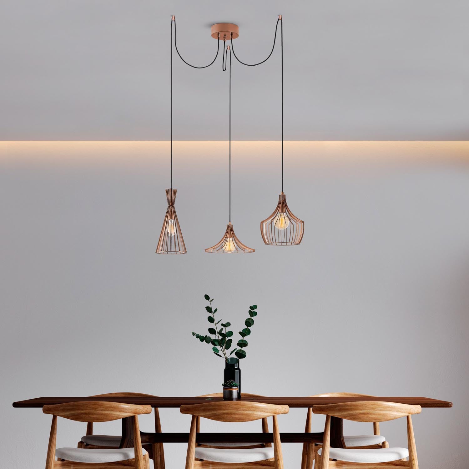 Mezopotamya - N-1292 in Kupfer präsentiert im Onlineshop von KAQTU Design AG. Pendelleuchte ist von Opviq