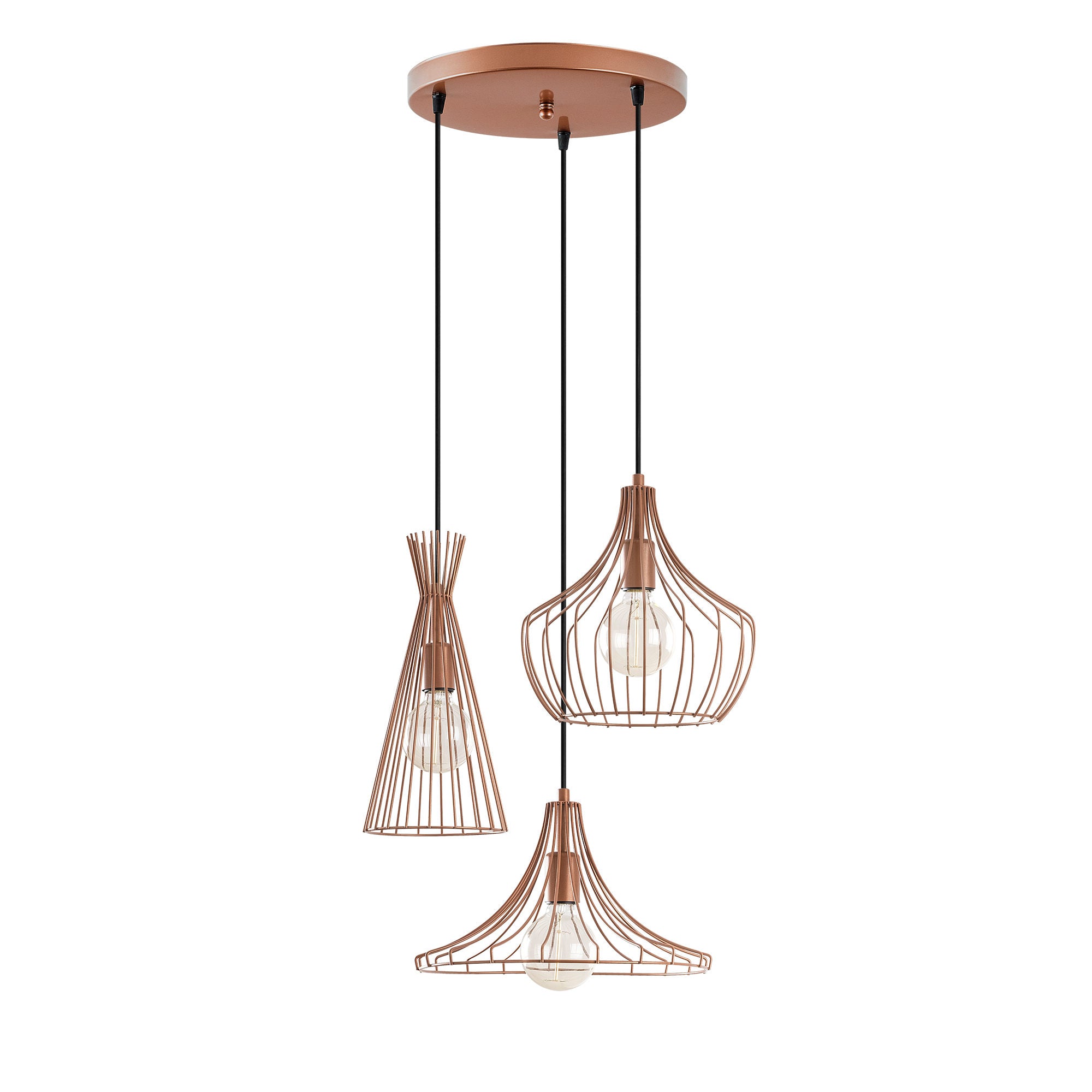 Mezopotamya - N-1298 in Kupfer präsentiert im Onlineshop von KAQTU Design AG. Pendelleuchte ist von Opviq