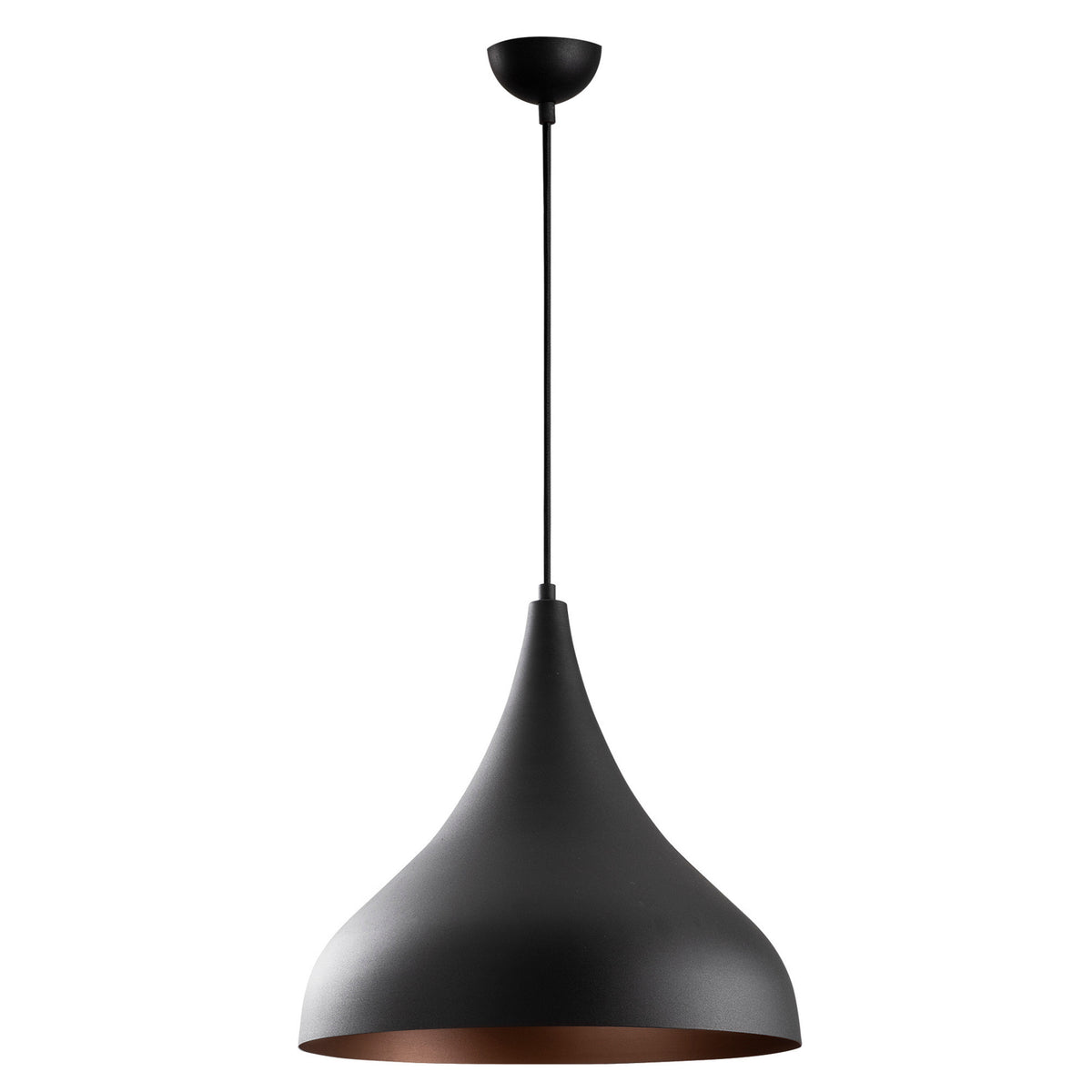 Berceste Pendellampe - Schwarz in Schwarz präsentiert im Onlineshop von KAQTU Design AG. Pendelleuchte ist von Opviq