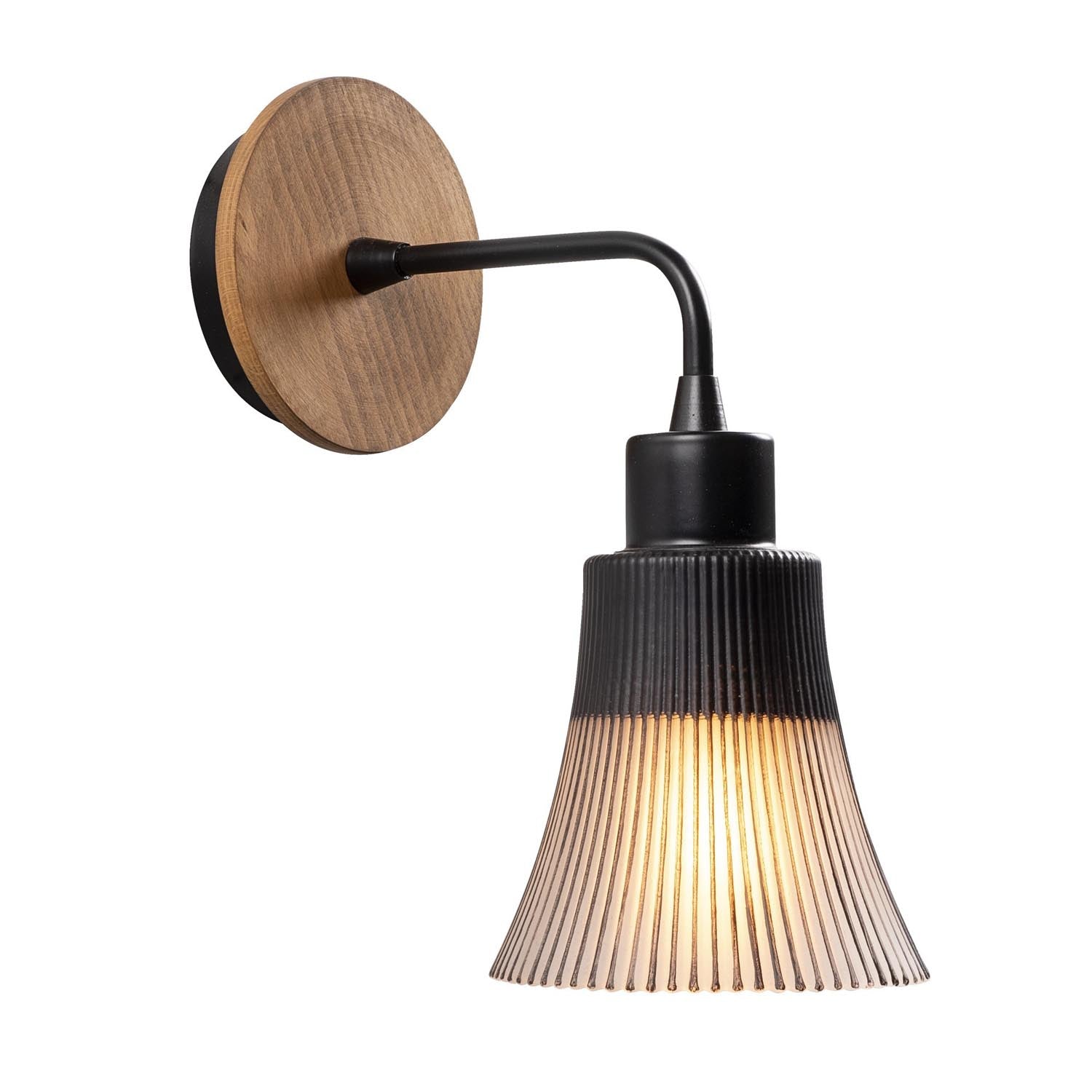 Foca - N-129 in Schwarz präsentiert im Onlineshop von KAQTU Design AG. Wandleuchte ist von Opviq