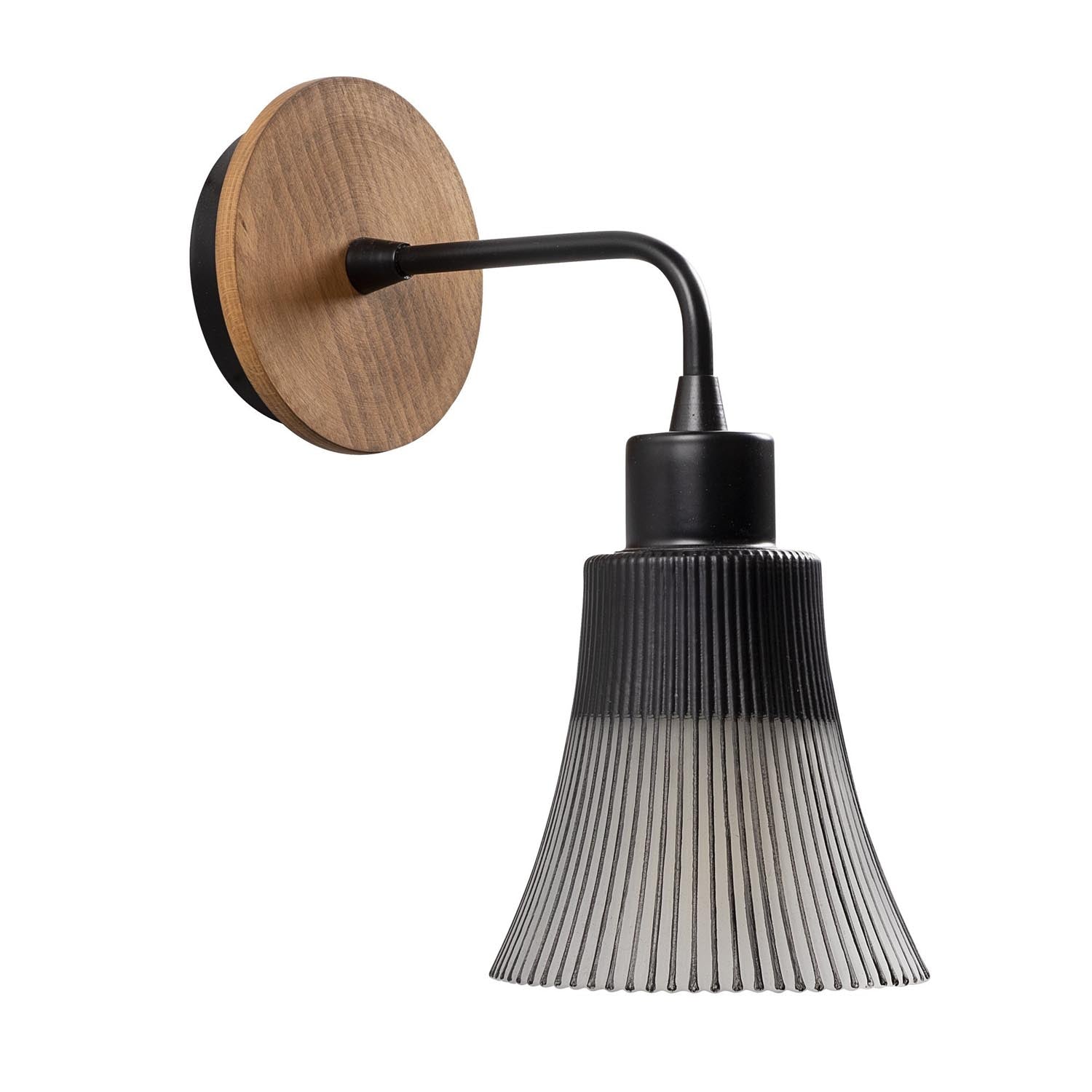 Foca - N-129 in Schwarz präsentiert im Onlineshop von KAQTU Design AG. Wandleuchte ist von Opviq