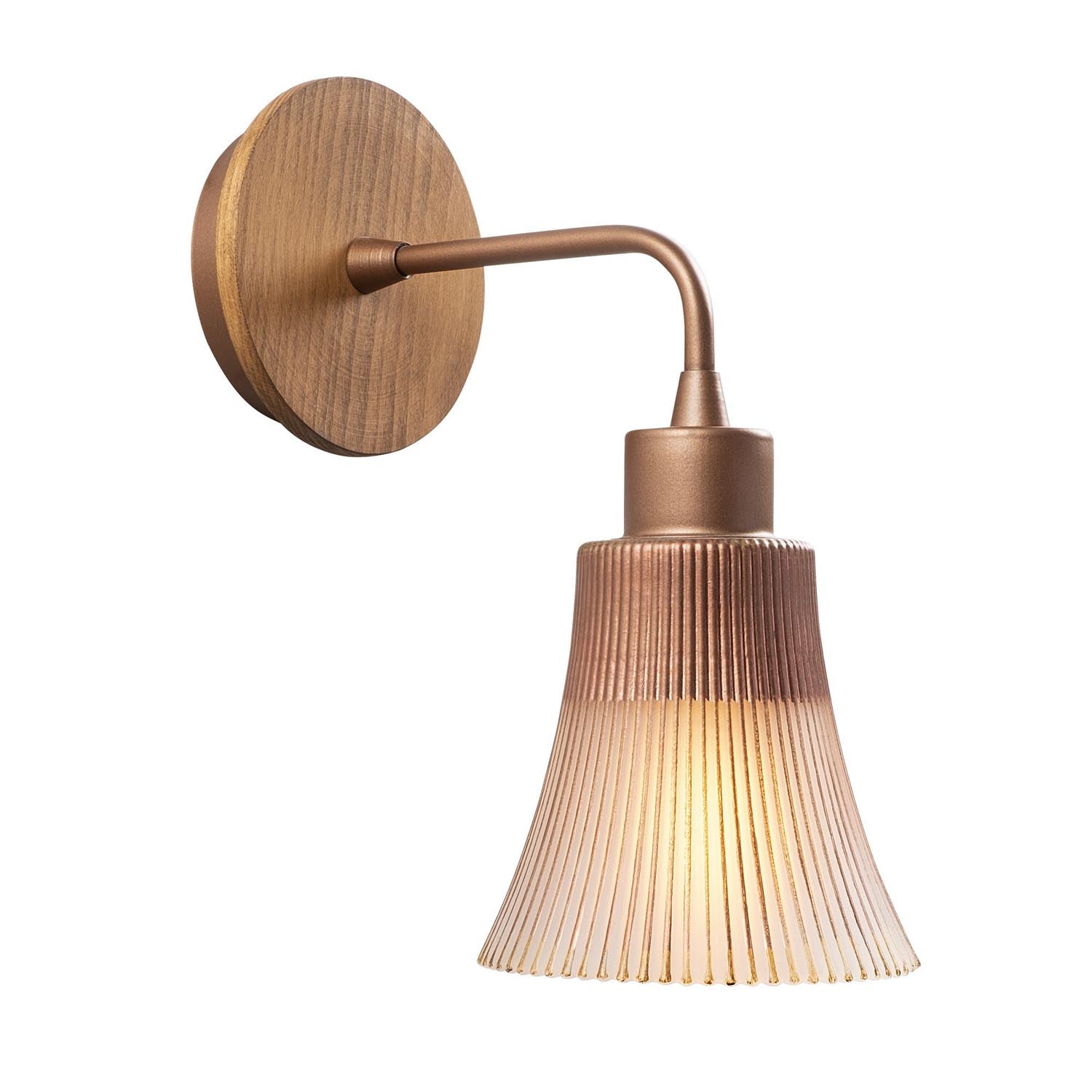 Foca - N-130 in Kupfer präsentiert im Onlineshop von KAQTU Design AG. Wandleuchte ist von Opviq