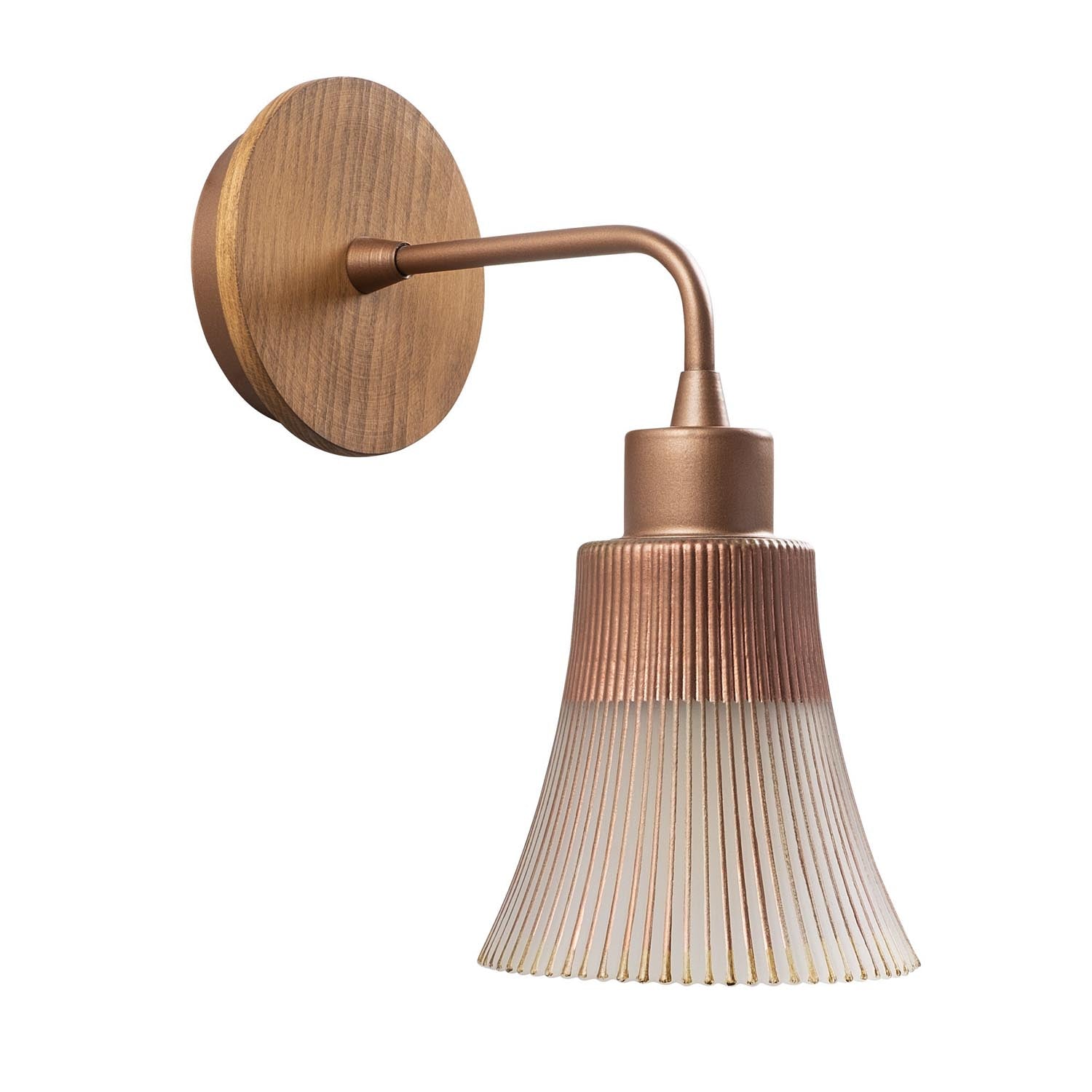 Foca - N-130 in Kupfer präsentiert im Onlineshop von KAQTU Design AG. Wandleuchte ist von Opviq