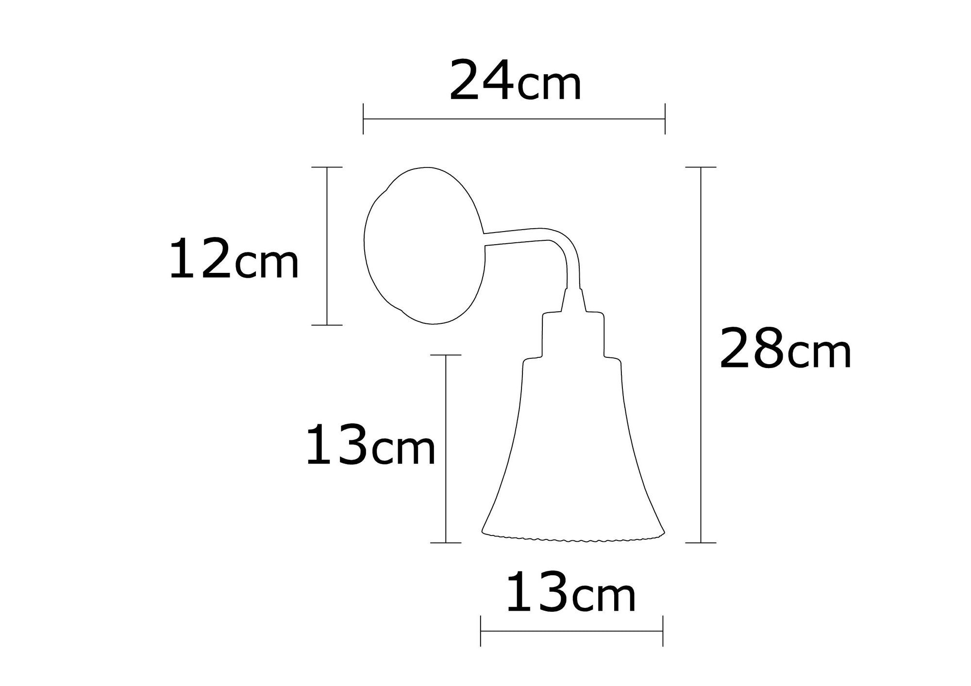 Foca - N-132 in Silber präsentiert im Onlineshop von KAQTU Design AG. Wandleuchte ist von Opviq