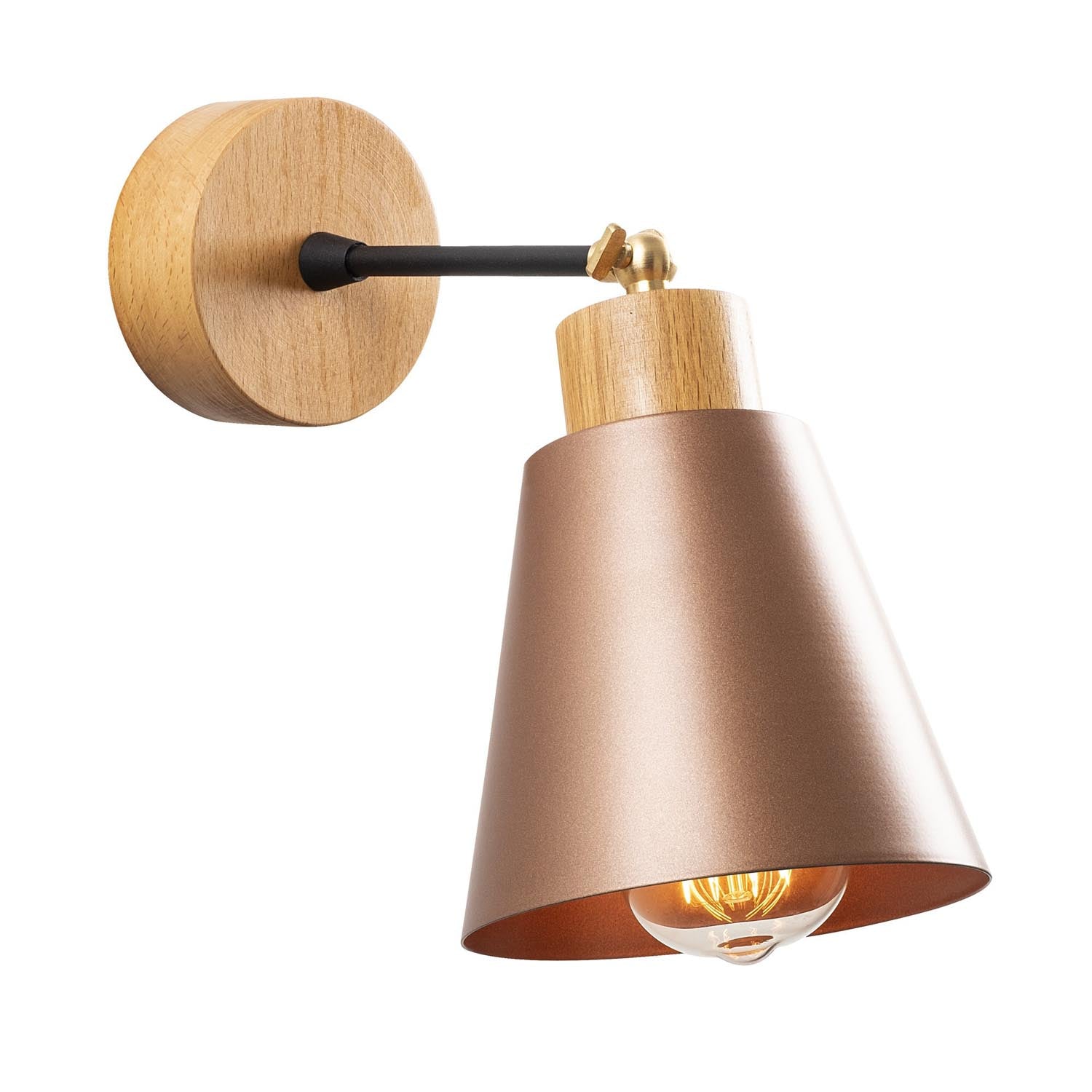 Manavgat - N-612 in Kupfer präsentiert im Onlineshop von KAQTU Design AG. Wandleuchte ist von Opviq