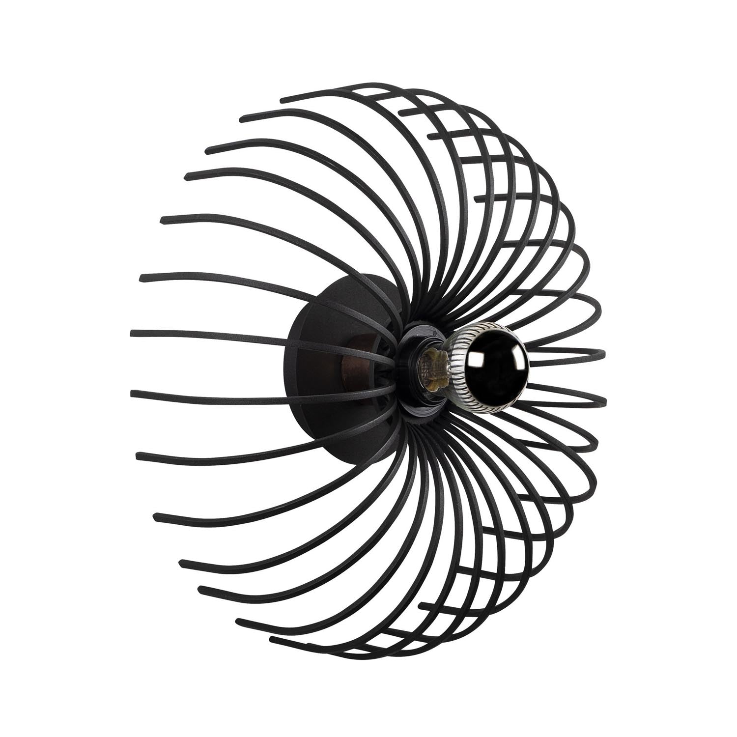 Aspendos - N-645 in Schwarz präsentiert im Onlineshop von KAQTU Design AG. Wandleuchte ist von Opviq