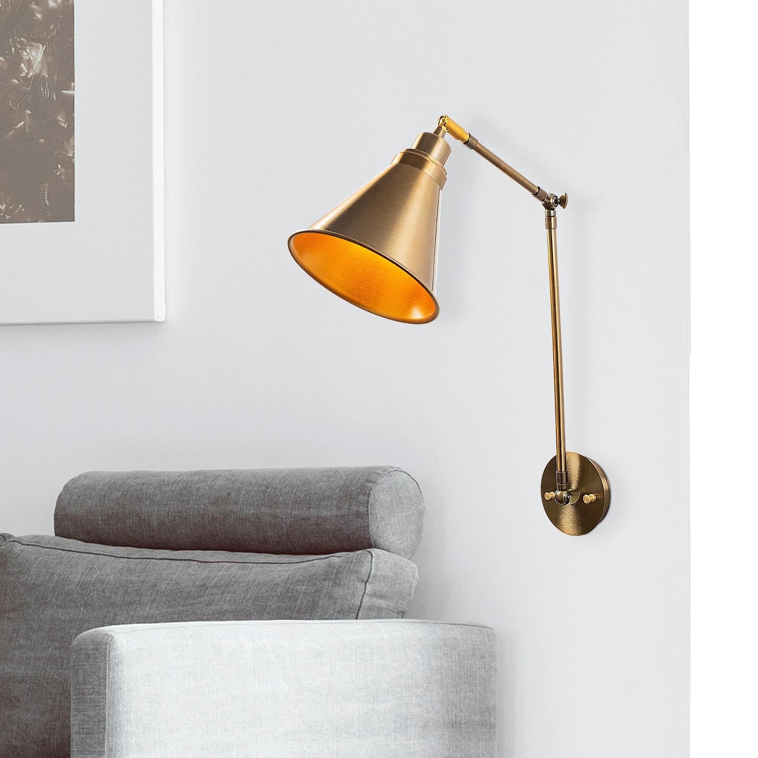Berceste - N-683 in Vintage präsentiert im Onlineshop von KAQTU Design AG. Wandleuchte ist von Opviq