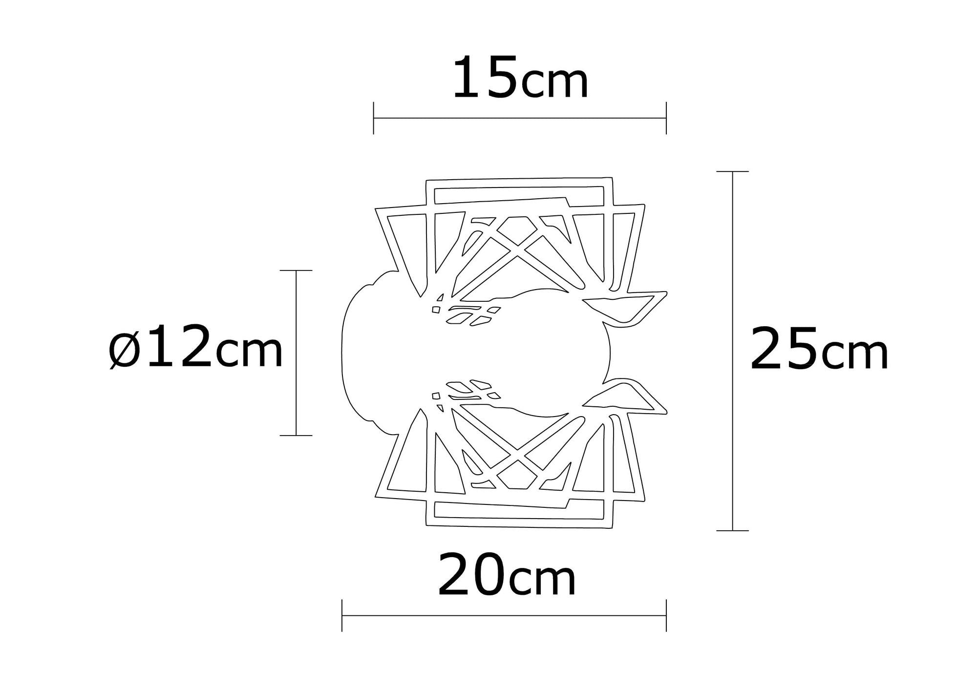 Nemrut - N-953 in Schwarz präsentiert im Onlineshop von KAQTU Design AG. Wandleuchte ist von Opviq