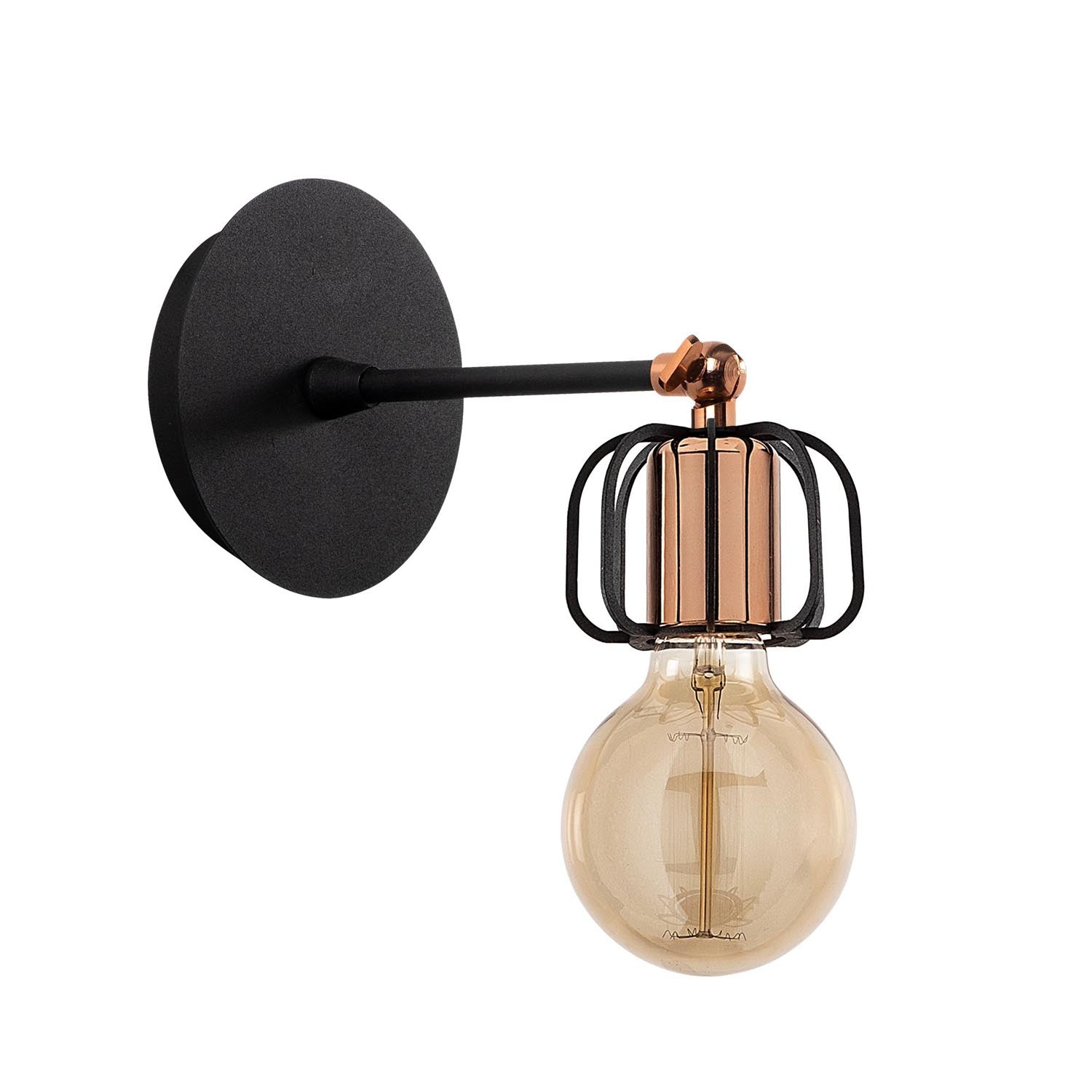 Demre - N-1206 in Schwarz präsentiert im Onlineshop von KAQTU Design AG. Wandleuchte ist von Opviq