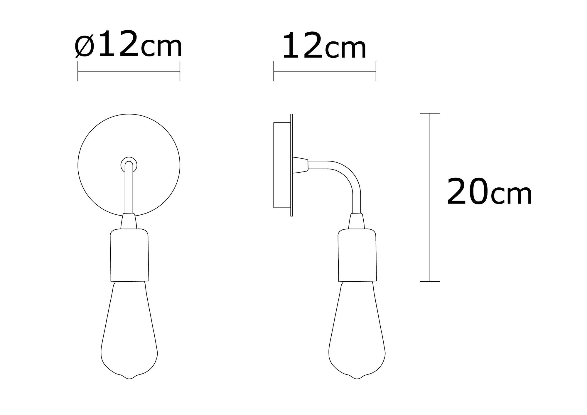 Harput - N-1324 in Kupfer präsentiert im Onlineshop von KAQTU Design AG. Wandleuchte ist von Opviq
