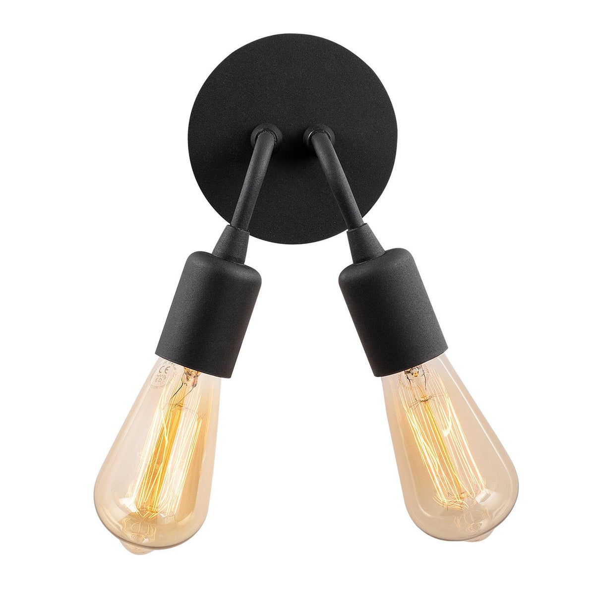 Harput Wandleuchte - Schwarz in Schwarz präsentiert im Onlineshop von KAQTU Design AG. Wandleuchte ist von Opviq