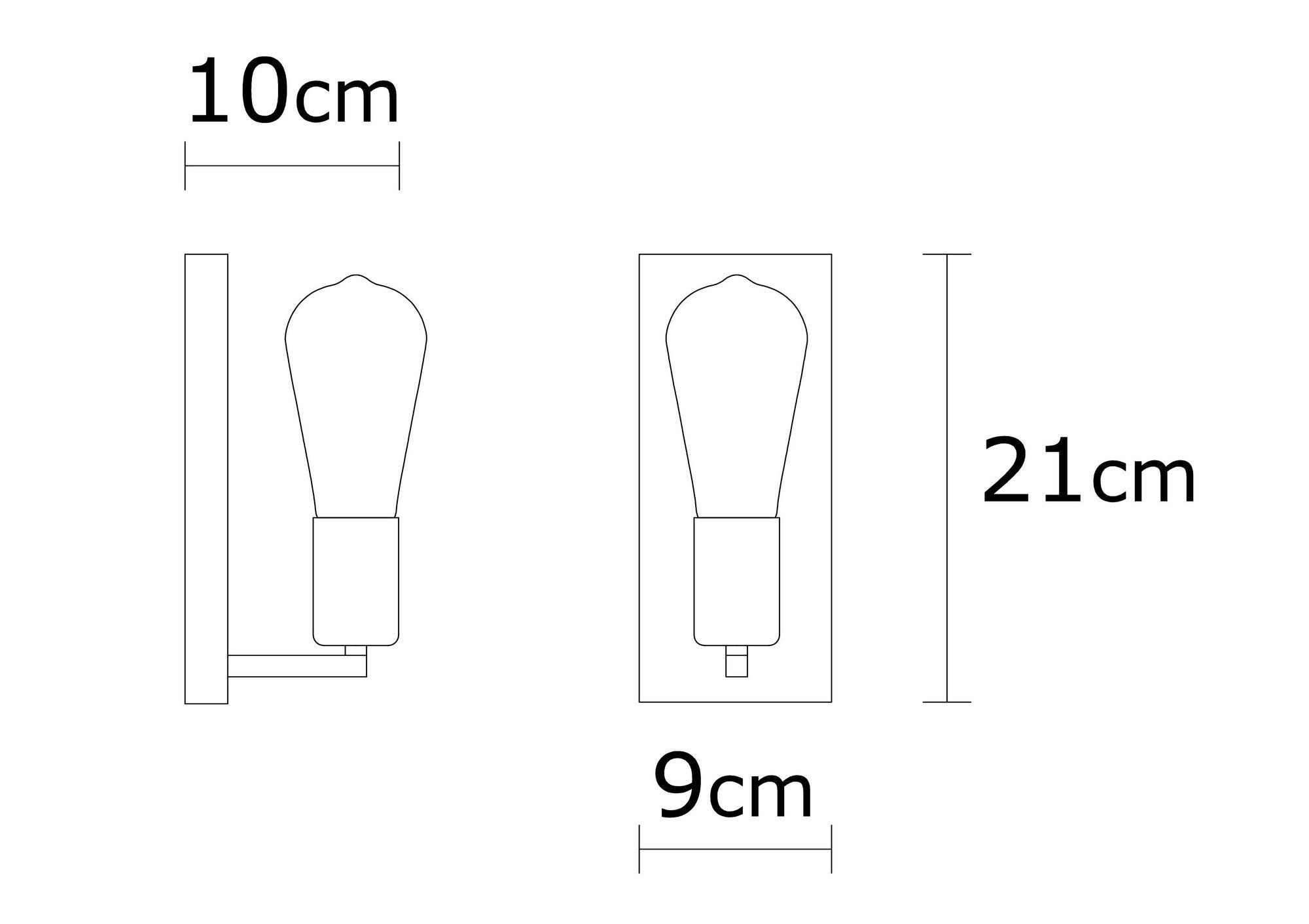 Karain - N-1353 in Schwarz präsentiert im Onlineshop von KAQTU Design AG. Wandleuchte ist von Opviq