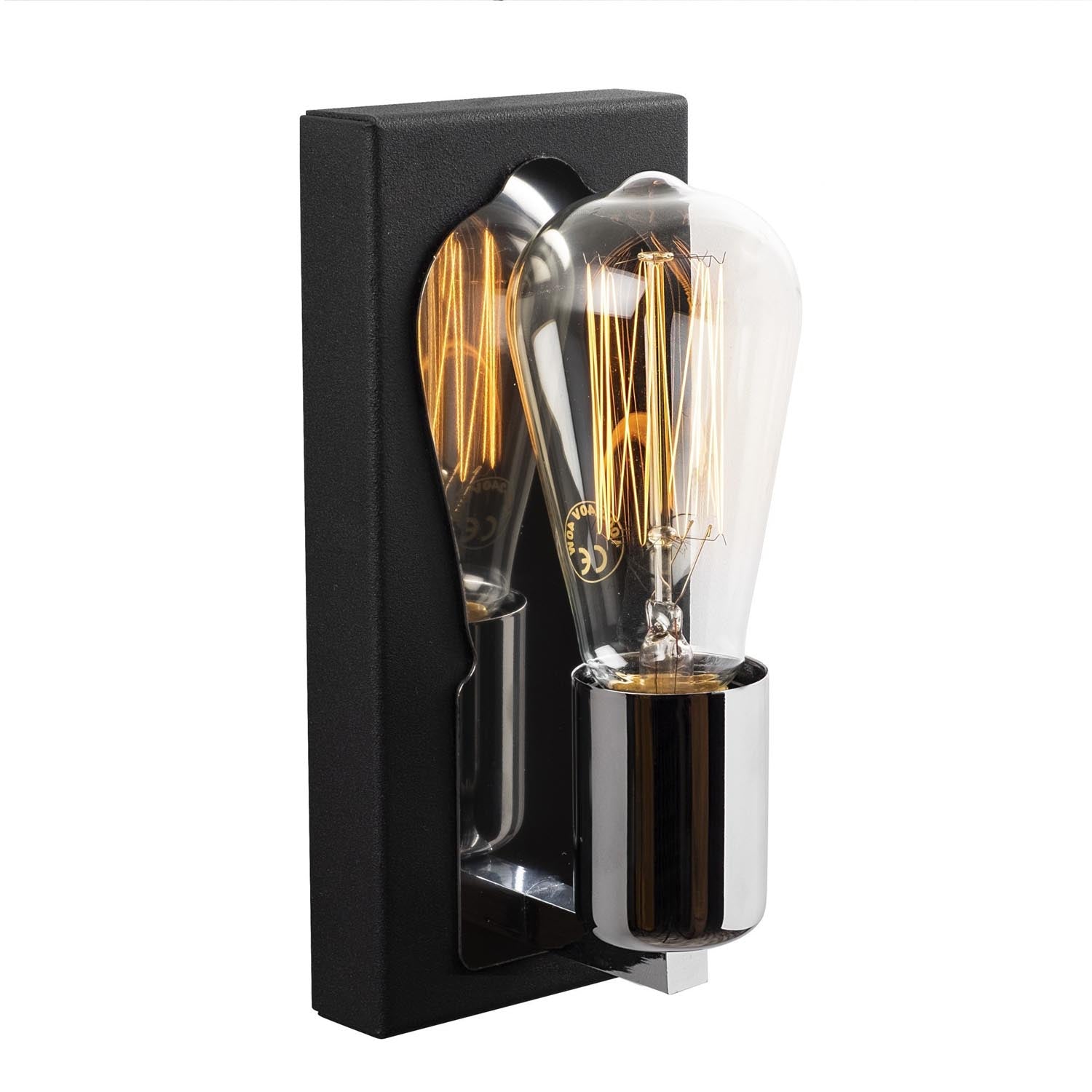 Karain - N-1353 in Schwarz präsentiert im Onlineshop von KAQTU Design AG. Wandleuchte ist von Opviq
