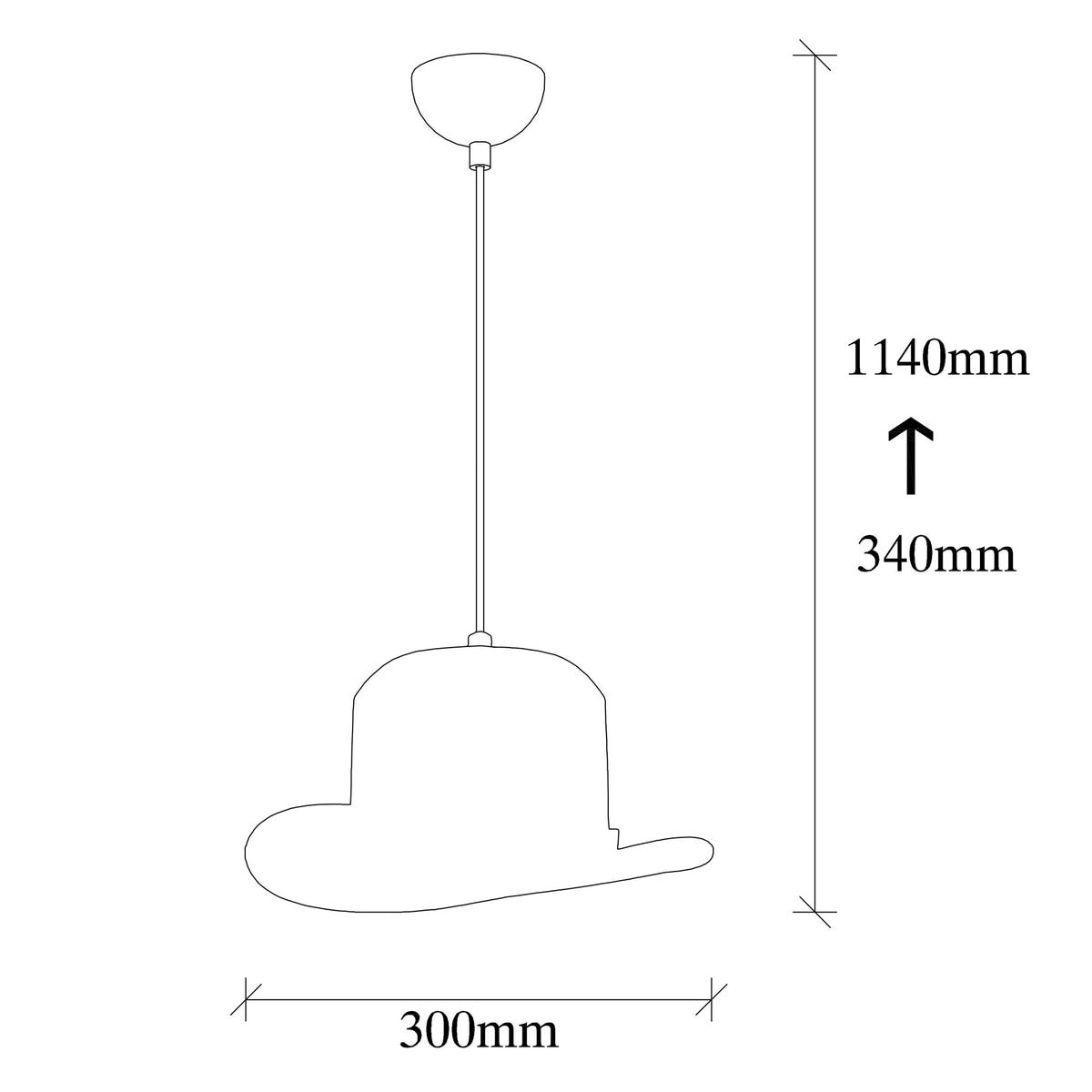 Sivani Pendellampe - Schwarz in Schwarz präsentiert im Onlineshop von KAQTU Design AG. Pendelleuchte ist von Opviq