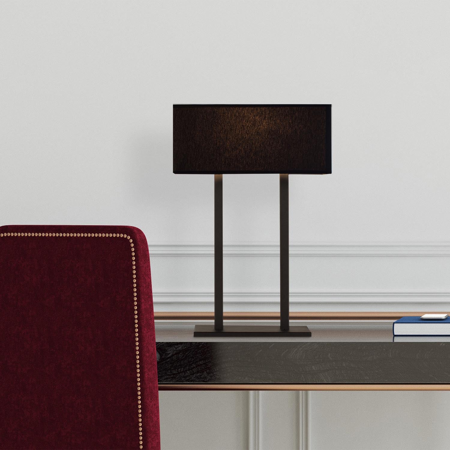 Salihini - MR-615 in Schwarz präsentiert im Onlineshop von KAQTU Design AG. Tischleuchte ist von Opviq