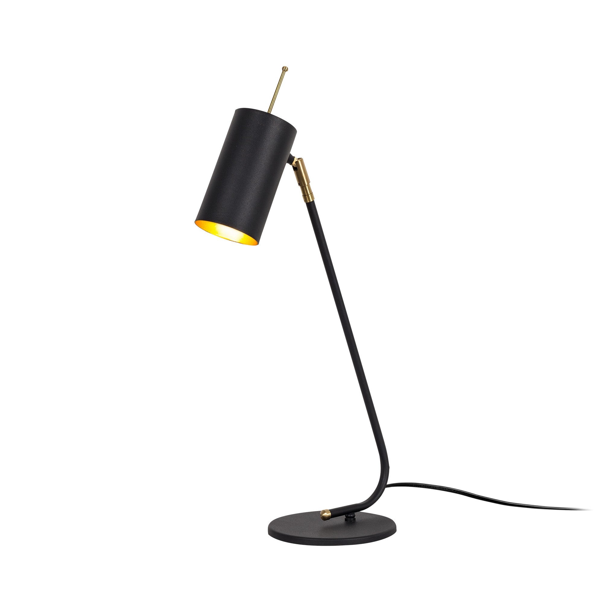 Sivani - MR-611 in Schwarz Gold präsentiert im Onlineshop von KAQTU Design AG. Tischleuchte ist von Opviq