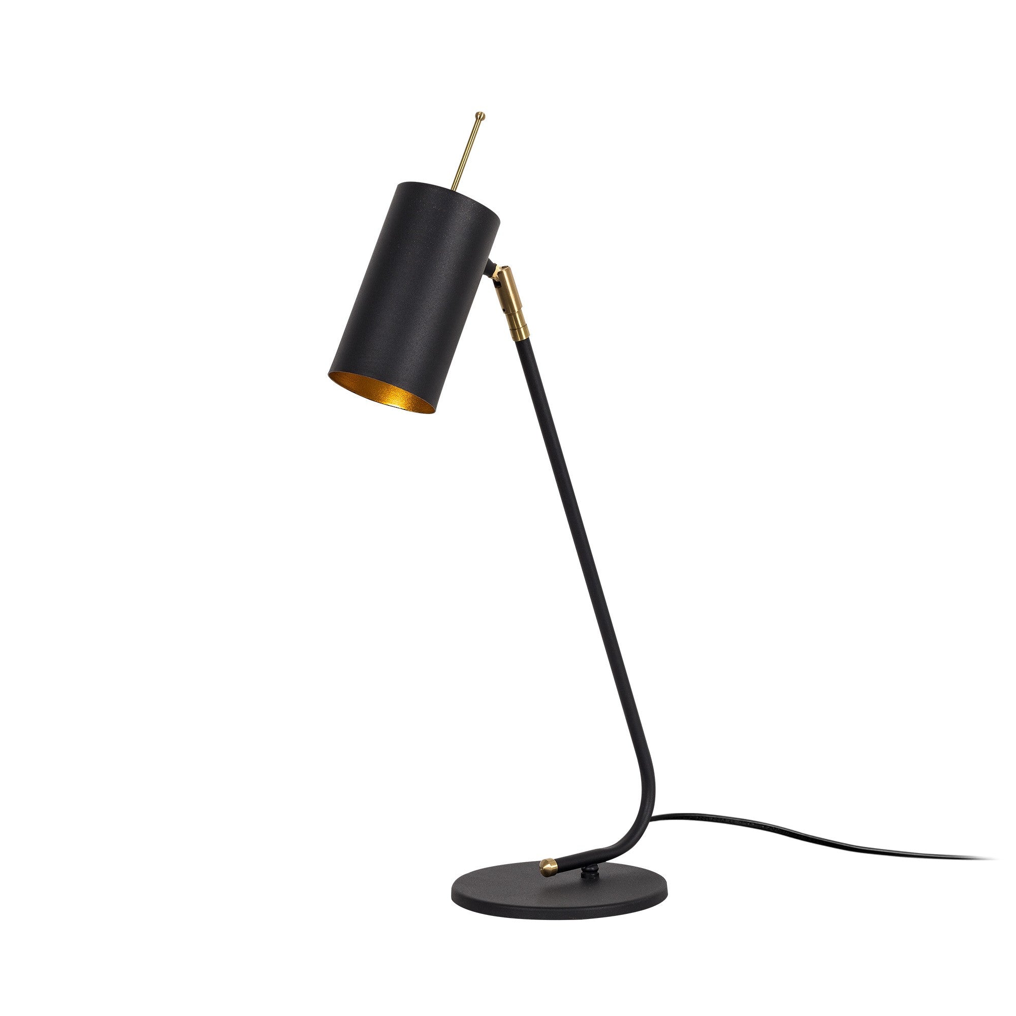 Sivani - MR-611 in Schwarz Gold präsentiert im Onlineshop von KAQTU Design AG. Tischleuchte ist von Opviq