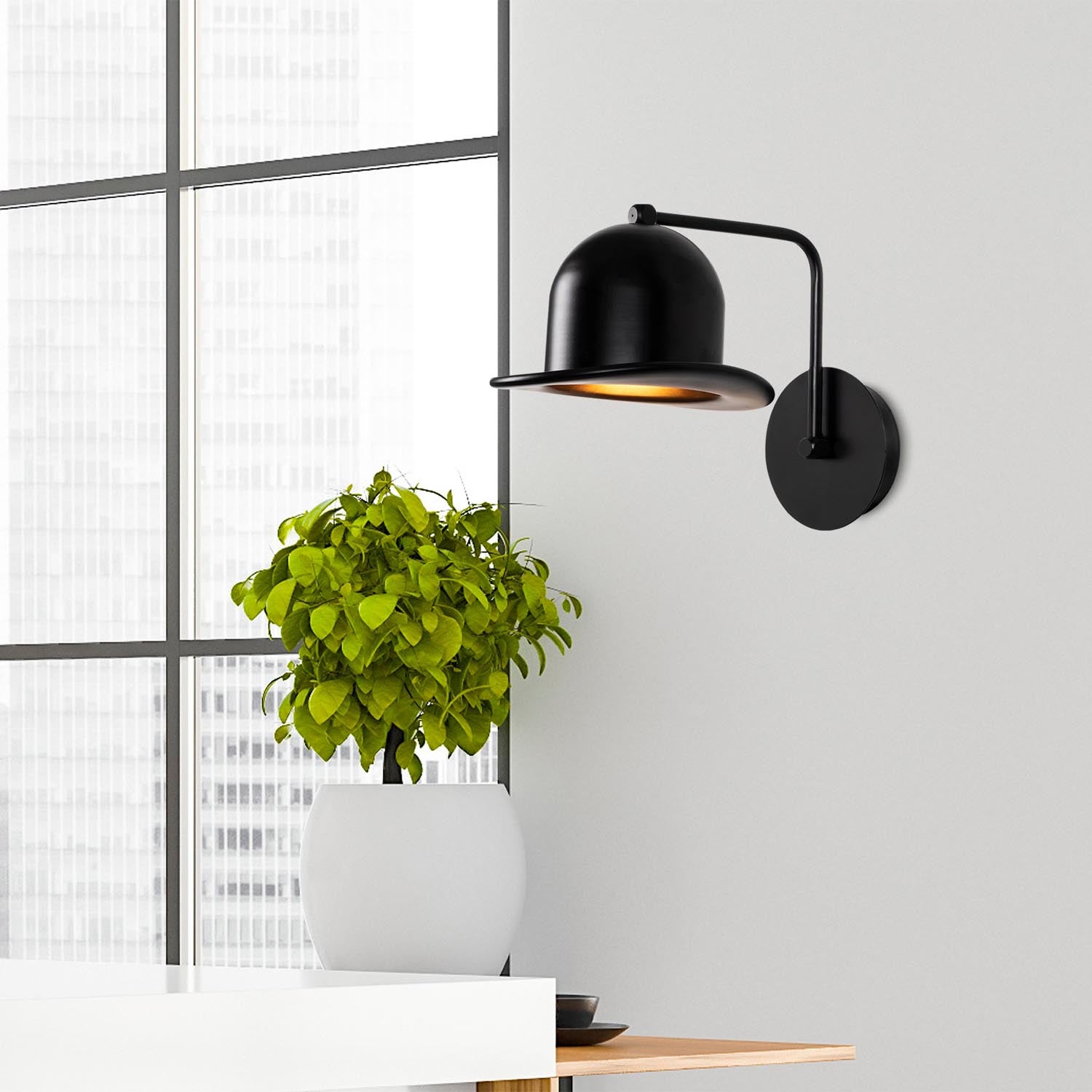 Fötr Sivani - MR-324 in Schwarz präsentiert im Onlineshop von KAQTU Design AG. Wandleuchte ist von Opviq