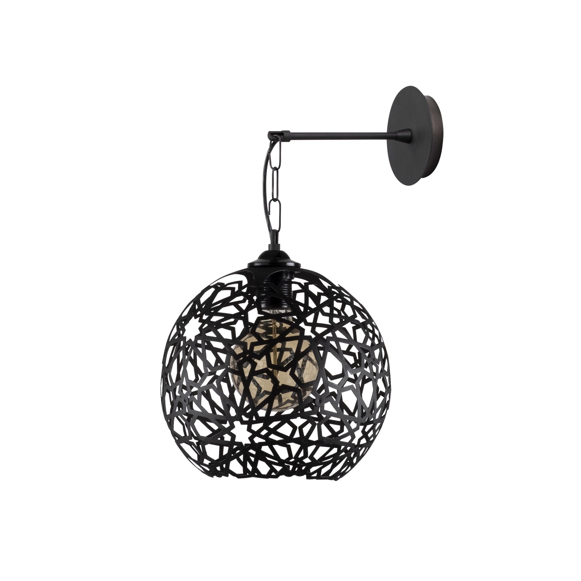 Fellini - MR - 710 in Schwarz präsentiert im Onlineshop von KAQTU Design AG. Wandleuchte ist von Opviq