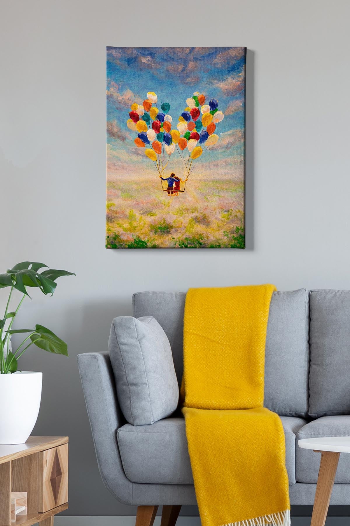 Kanvas Tablo (50 x 70) - 103 in Mehrfarbig präsentiert im Onlineshop von KAQTU Design AG. Bild ist von Wallity