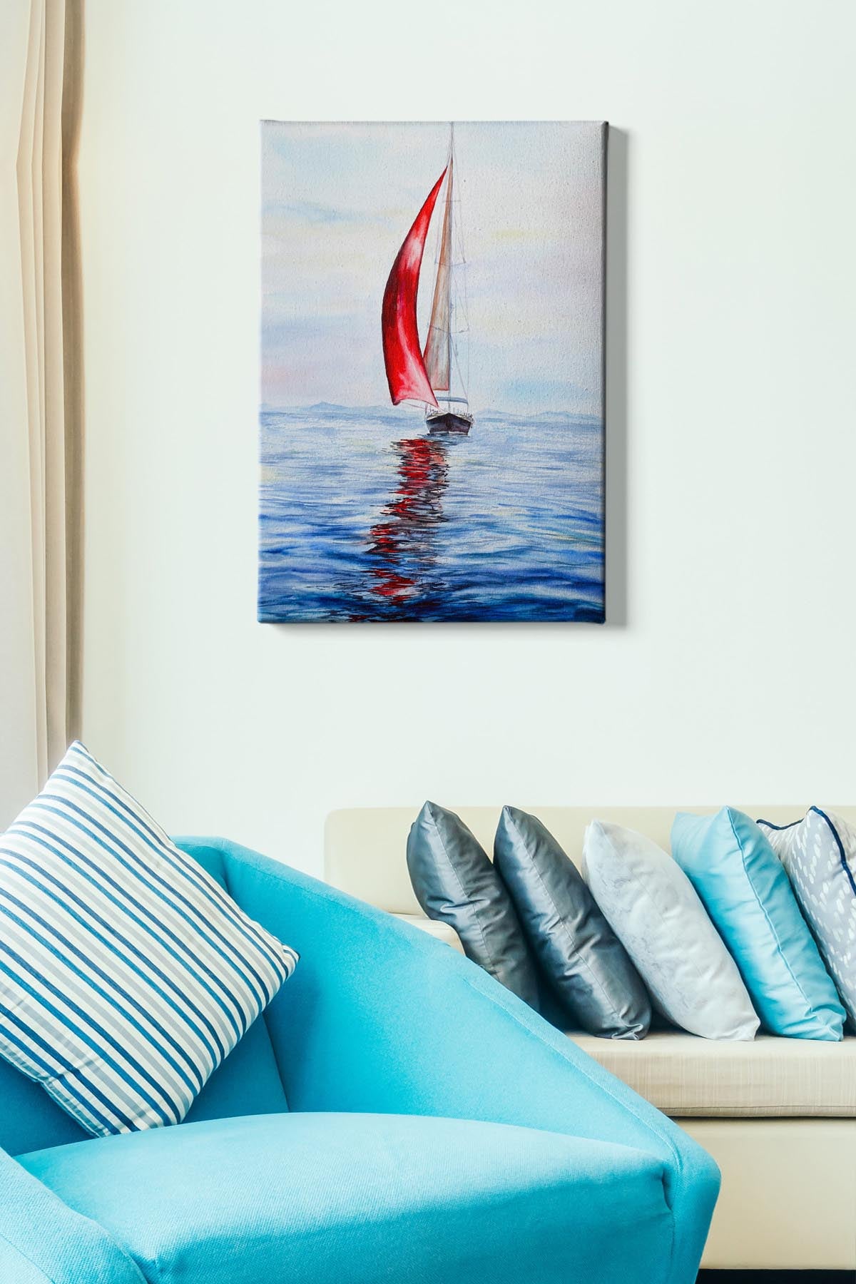 Kanvas Tablo (50 x 70) - 222 in Mehrfarbig präsentiert im Onlineshop von KAQTU Design AG. Bild ist von Wallity