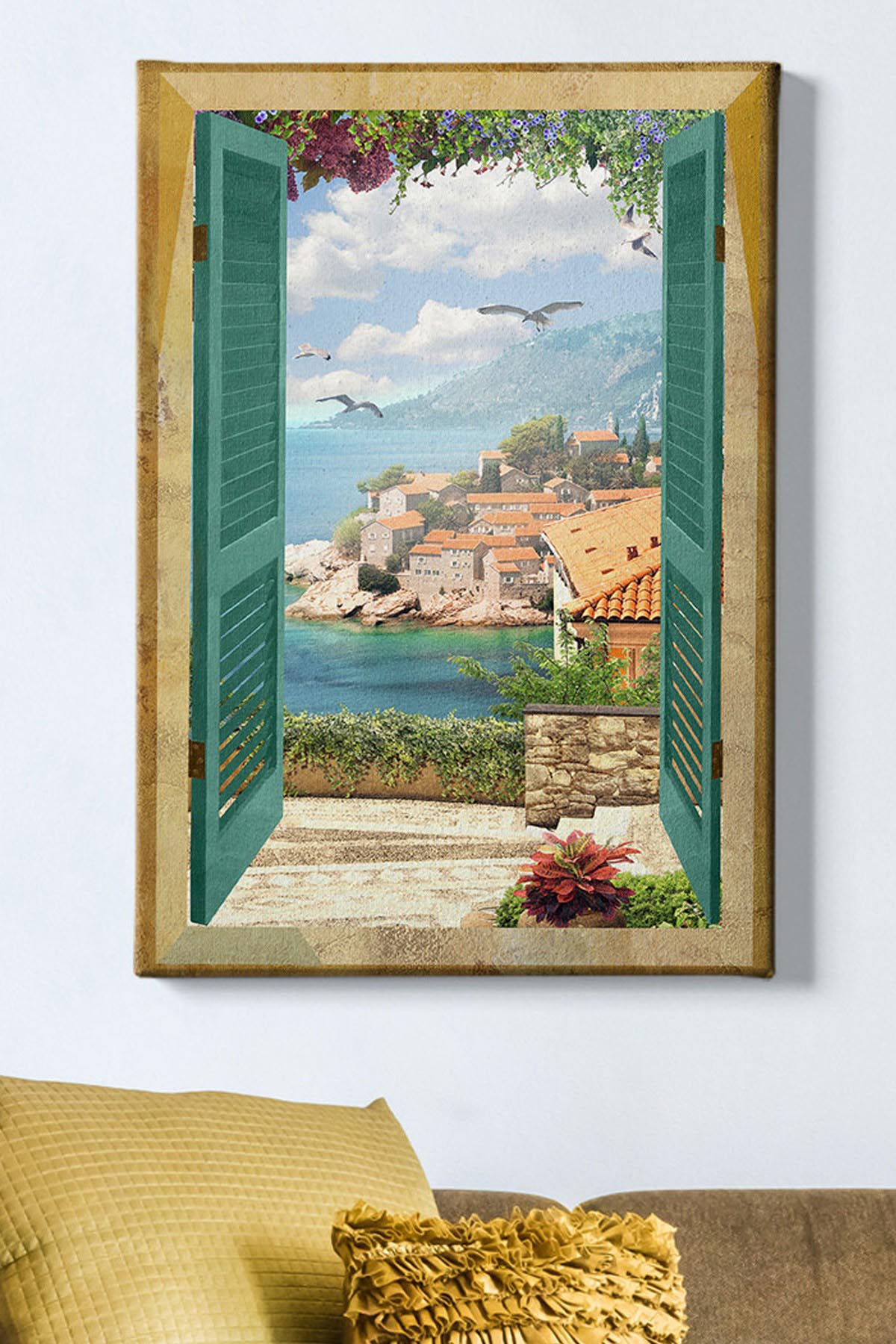 Kanvas Tablo (50 x 70) - 228 in Mehrfarbig präsentiert im Onlineshop von KAQTU Design AG. Bild ist von Wallity