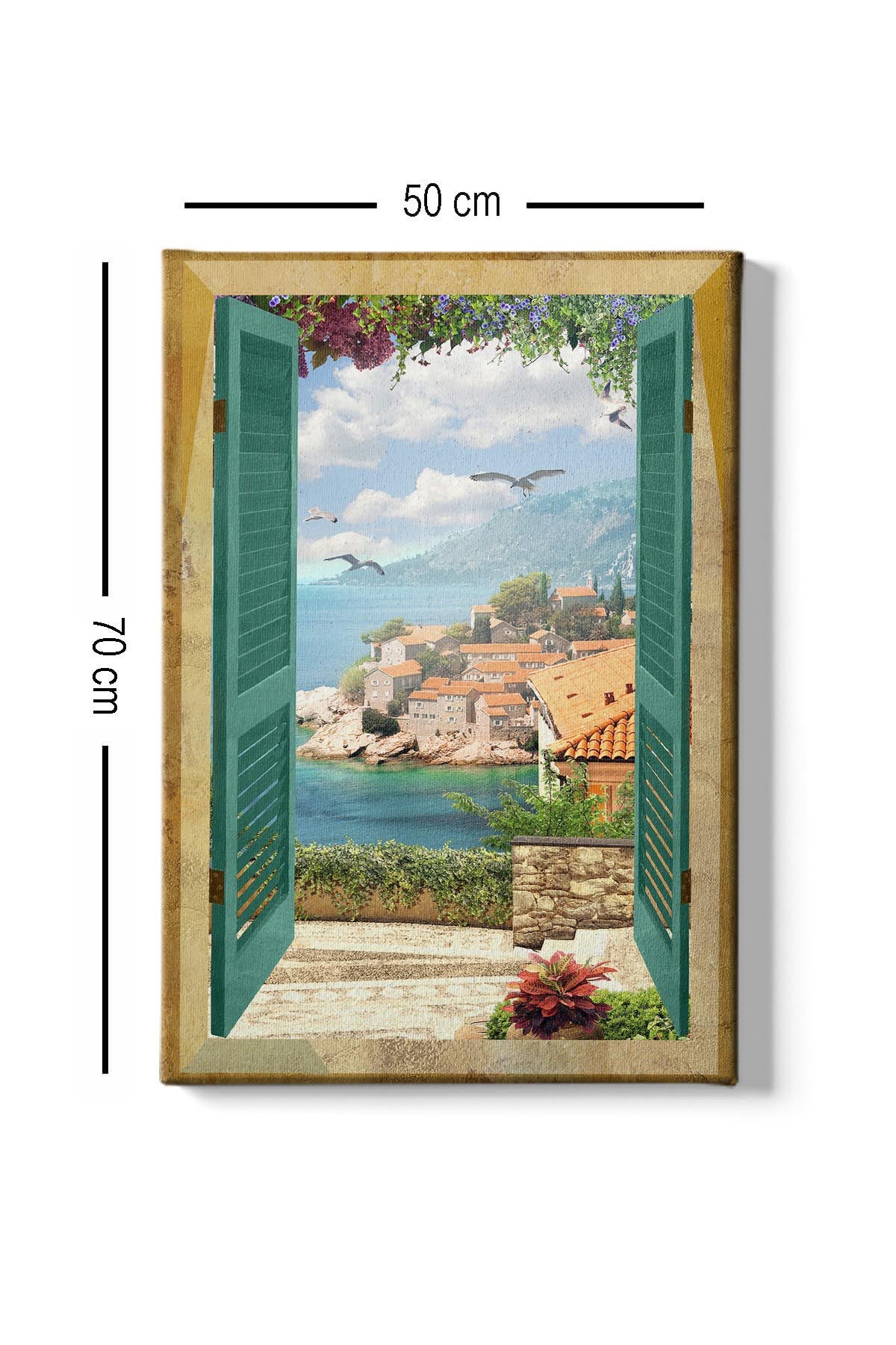 Kanvas Tablo (50 x 70) - 228 in Mehrfarbig präsentiert im Onlineshop von KAQTU Design AG. Bild ist von Wallity