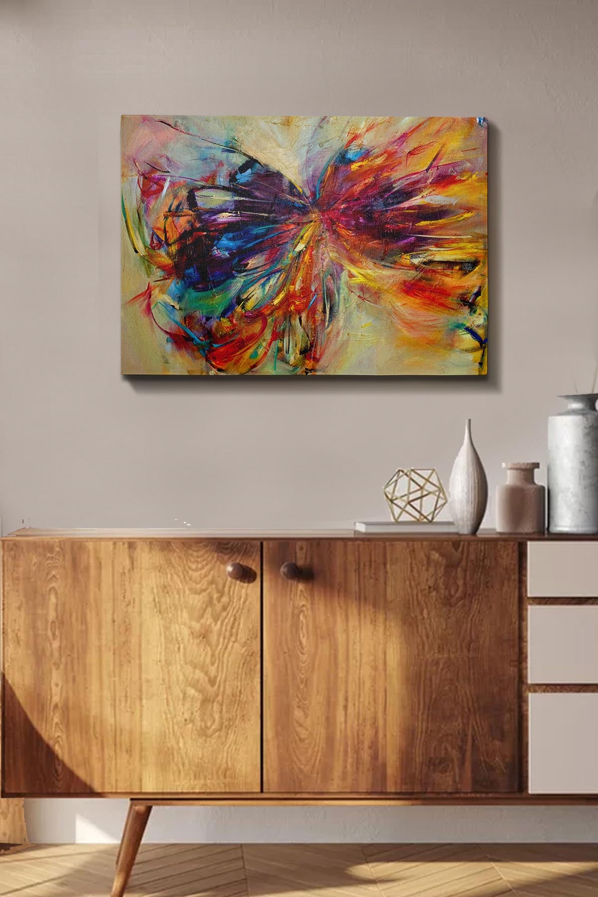 Kanvas Tablo (50 x 70) - 267 in Mehrfarbig präsentiert im Onlineshop von KAQTU Design AG. Bild ist von Wallity