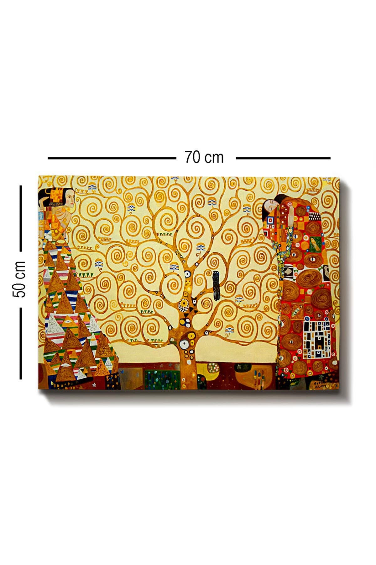 Kanvas Tablo (50 x 70) Bild - Mehrfarbig in Mehrfarbig präsentiert im Onlineshop von KAQTU Design AG. Bild ist von Wallity