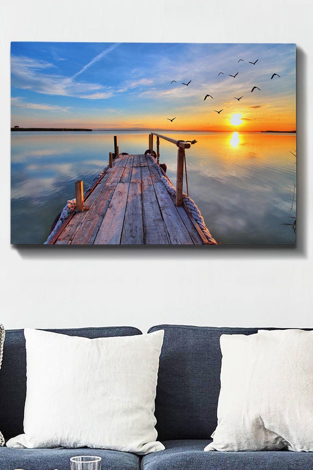 Kanvas Tablo (70 x 100) - 27 in Mehrfarbig präsentiert im Onlineshop von KAQTU Design AG. Bild ist von Wallity