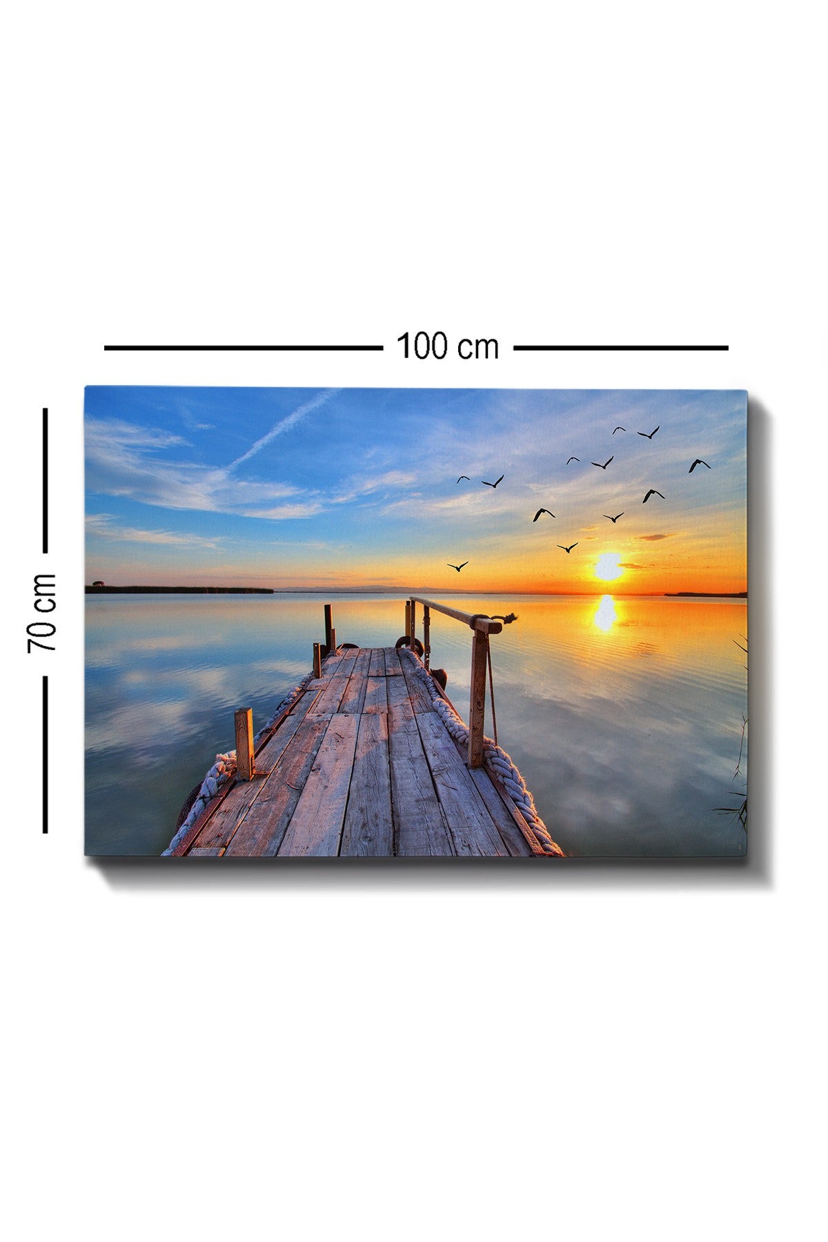 Kanvas Tablo (70 x 100) - 27 in Mehrfarbig präsentiert im Onlineshop von KAQTU Design AG. Bild ist von Wallity