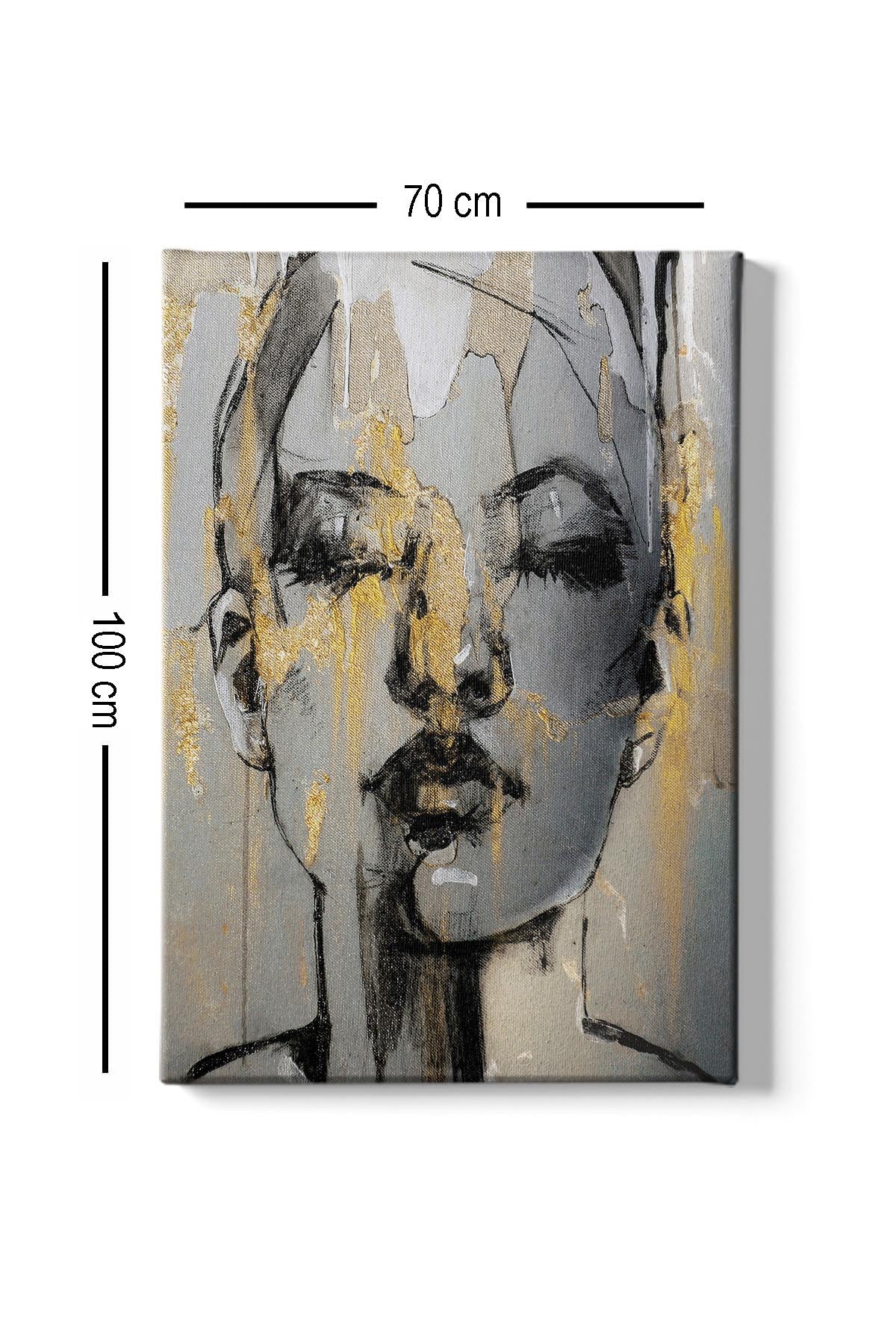 Kanvas Tablo (70 x 100) - 47 in Mehrfarbig präsentiert im Onlineshop von KAQTU Design AG. Bild ist von Wallity