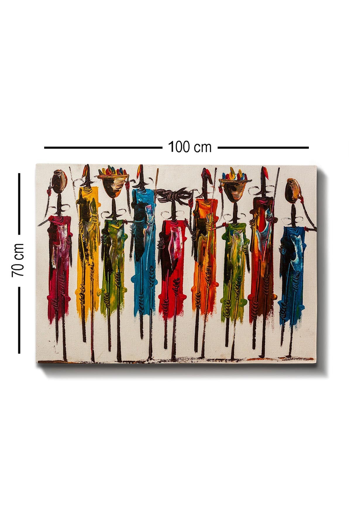 Kanvas Tablo (70 x 100) - 125 in Mehrfarbig präsentiert im Onlineshop von KAQTU Design AG. Bild ist von Wallity