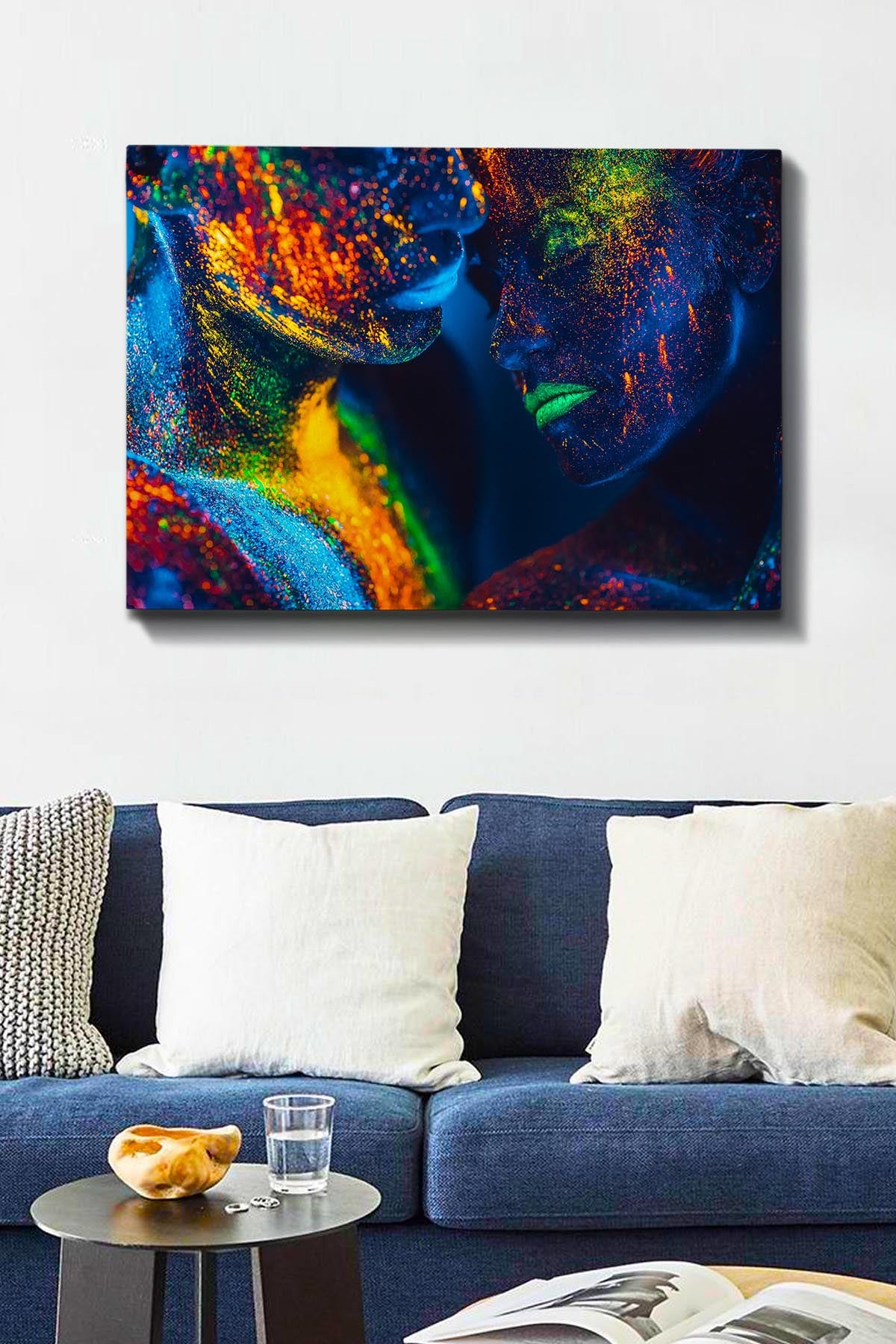 Kanvas Tablo (70 x 100) - 147 in Mehrfarbig präsentiert im Onlineshop von KAQTU Design AG. Bild ist von Wallity