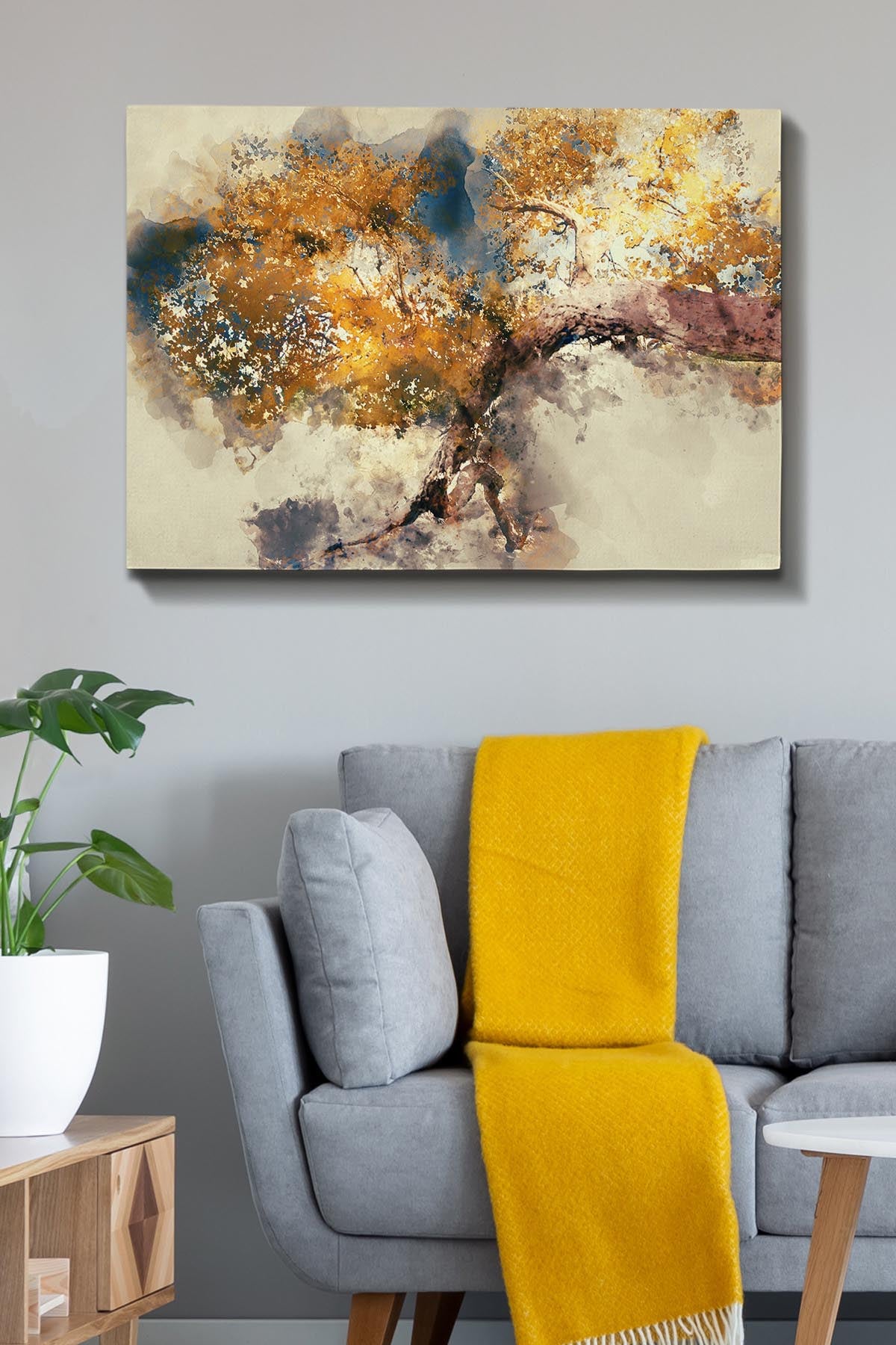 Kanvas Tablo (70 x 100) - 158 in Mehrfarbig präsentiert im Onlineshop von KAQTU Design AG. Bild ist von Wallity