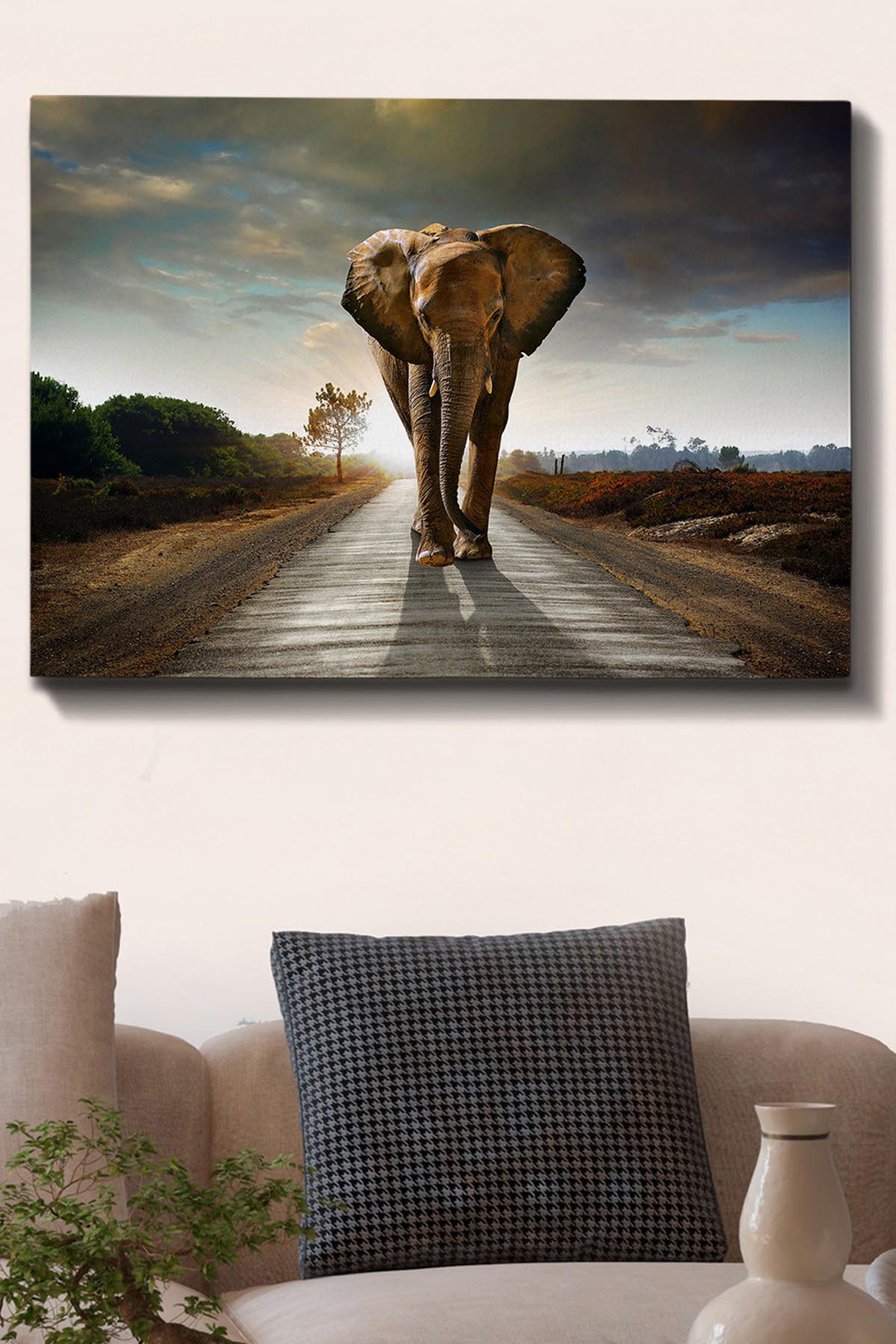 Kanvas Tablo (70 x 100) - 175 in Mehrfarbig präsentiert im Onlineshop von KAQTU Design AG. Bild ist von Wallity