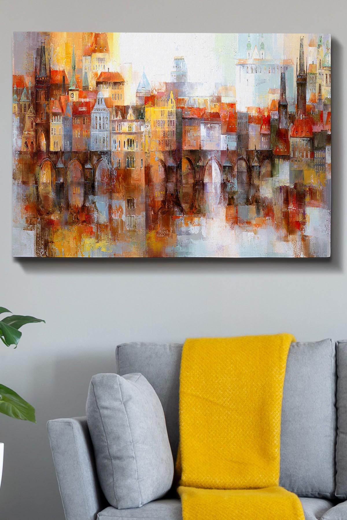 Kanvas Tablo (70 x 100) - 190 in Mehrfarbig präsentiert im Onlineshop von KAQTU Design AG. Bild ist von Wallity