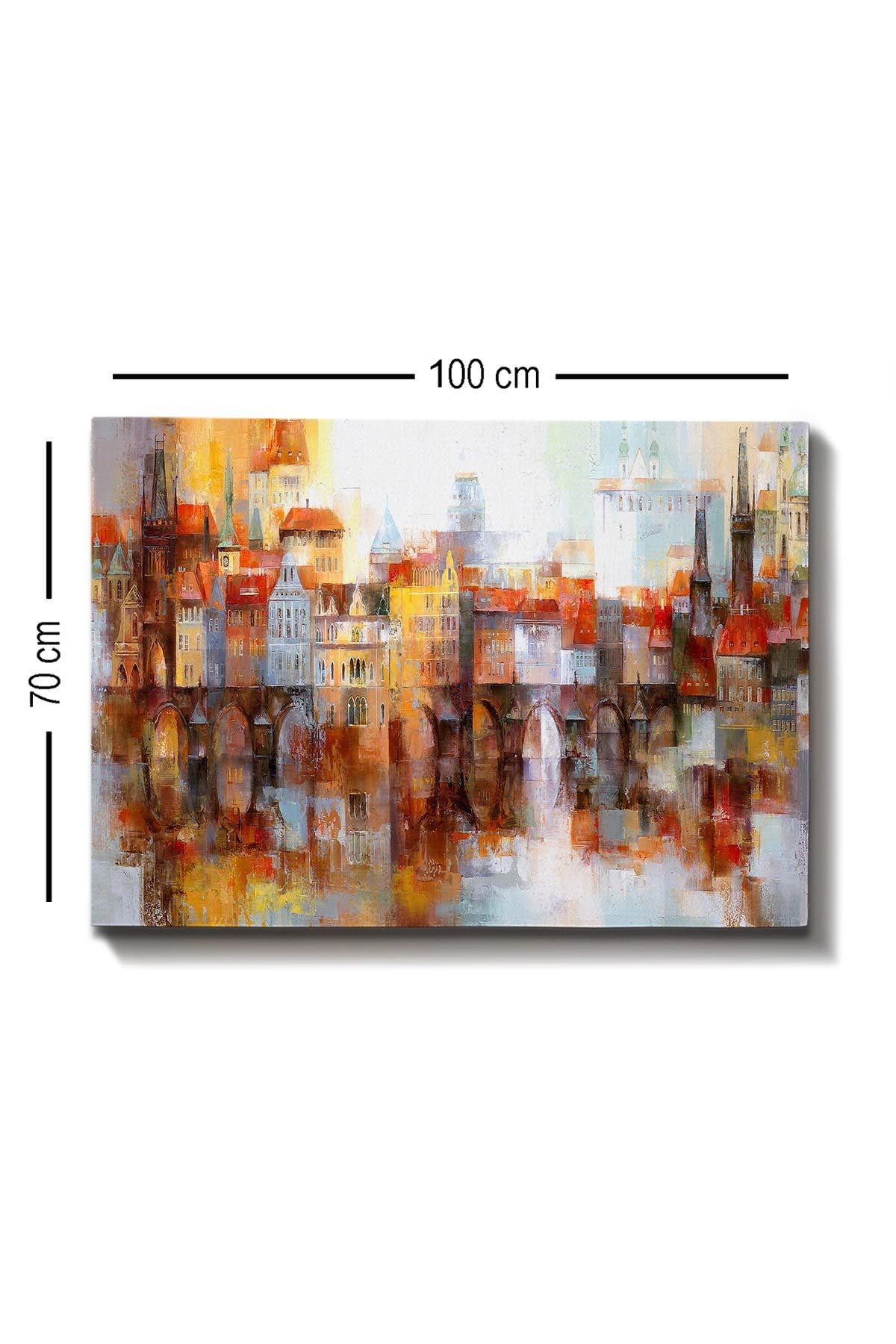 Kanvas Tablo (70 x 100) - 190 in Mehrfarbig präsentiert im Onlineshop von KAQTU Design AG. Bild ist von Wallity