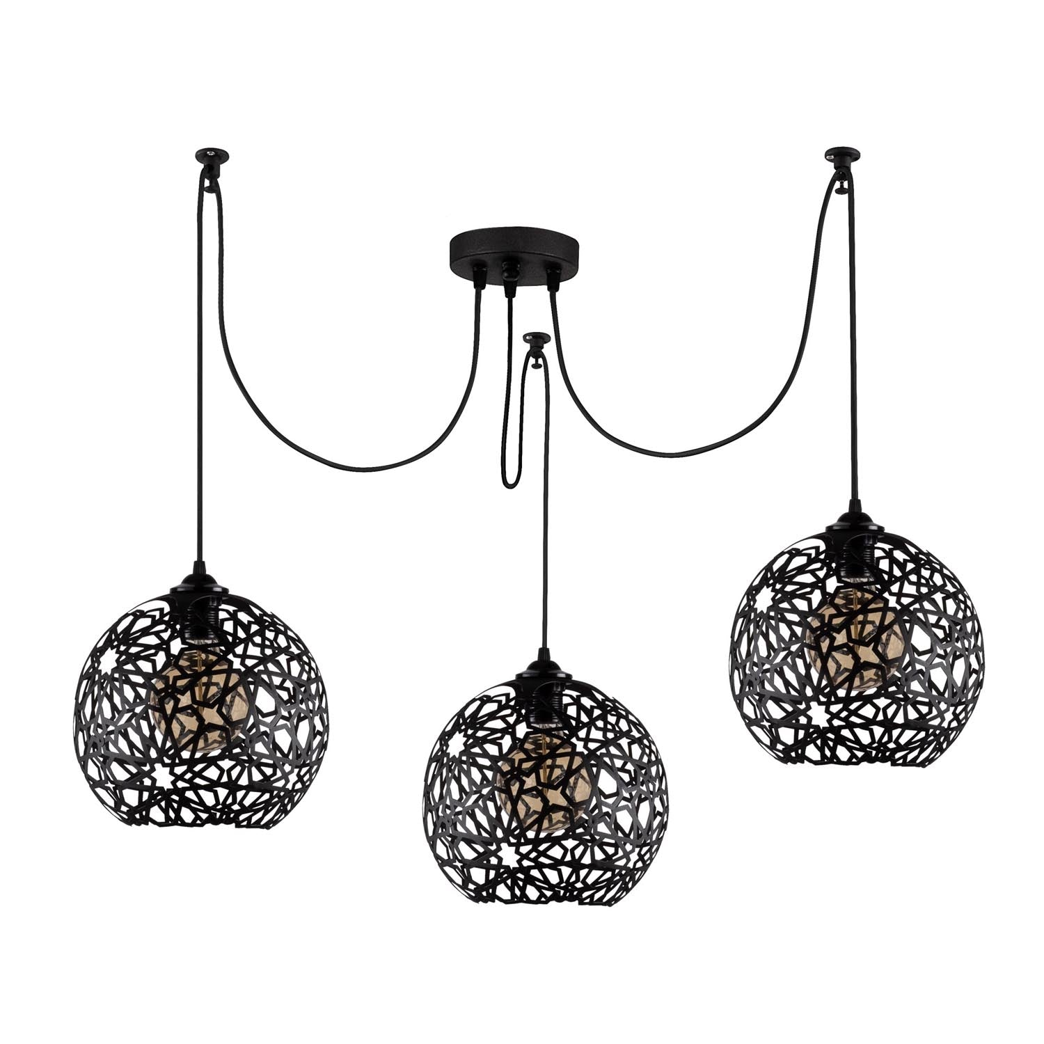 Fellini - MR - 897 in Schwarz präsentiert im Onlineshop von KAQTU Design AG. Pendelleuchte ist von Opviq