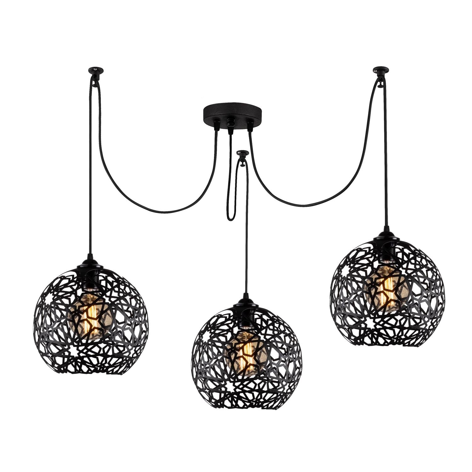 Fellini - MR - 897 in Schwarz präsentiert im Onlineshop von KAQTU Design AG. Pendelleuchte ist von Opviq