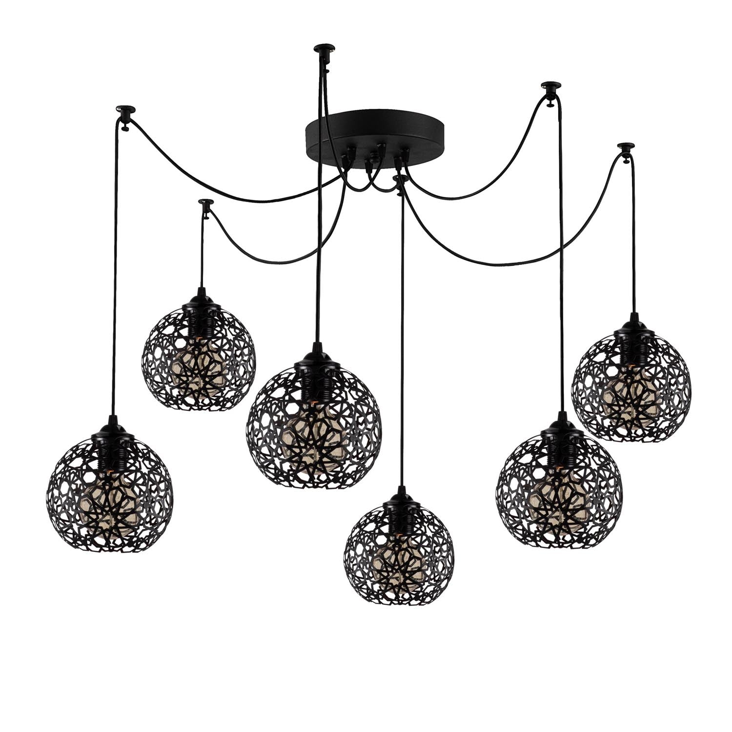 Fellini - MR - 899 in Schwarz präsentiert im Onlineshop von KAQTU Design AG. Pendelleuchte ist von Opviq