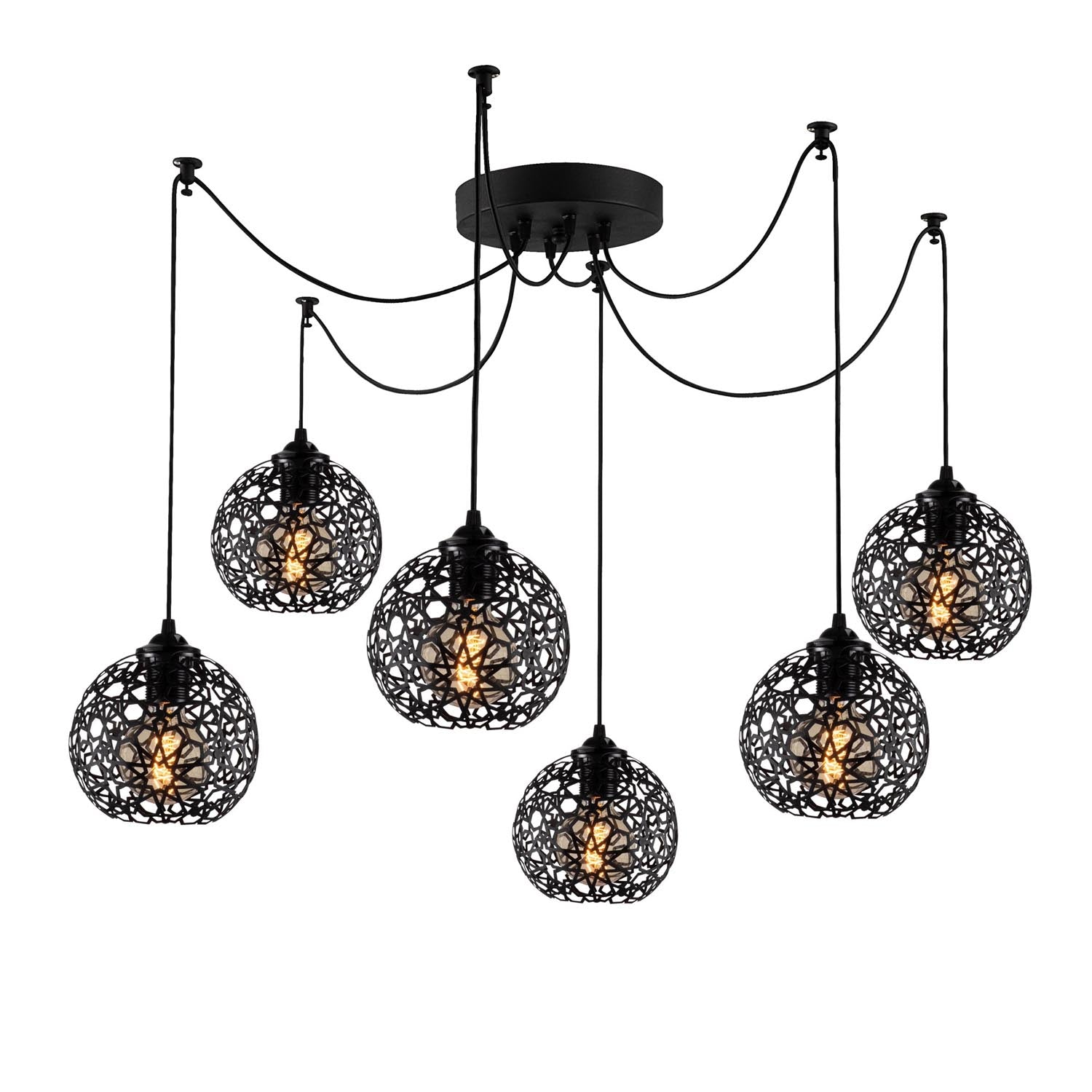 Fellini - MR - 899 in Schwarz präsentiert im Onlineshop von KAQTU Design AG. Pendelleuchte ist von Opviq