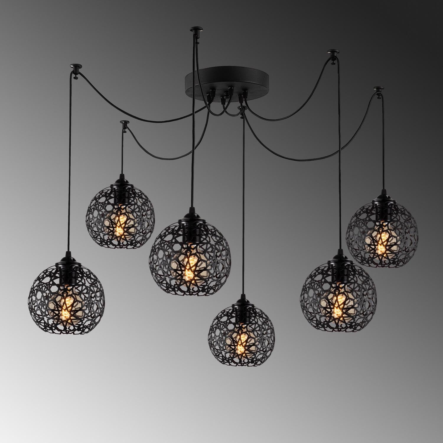 Fellini - MR - 899 in Schwarz präsentiert im Onlineshop von KAQTU Design AG. Pendelleuchte ist von Opviq