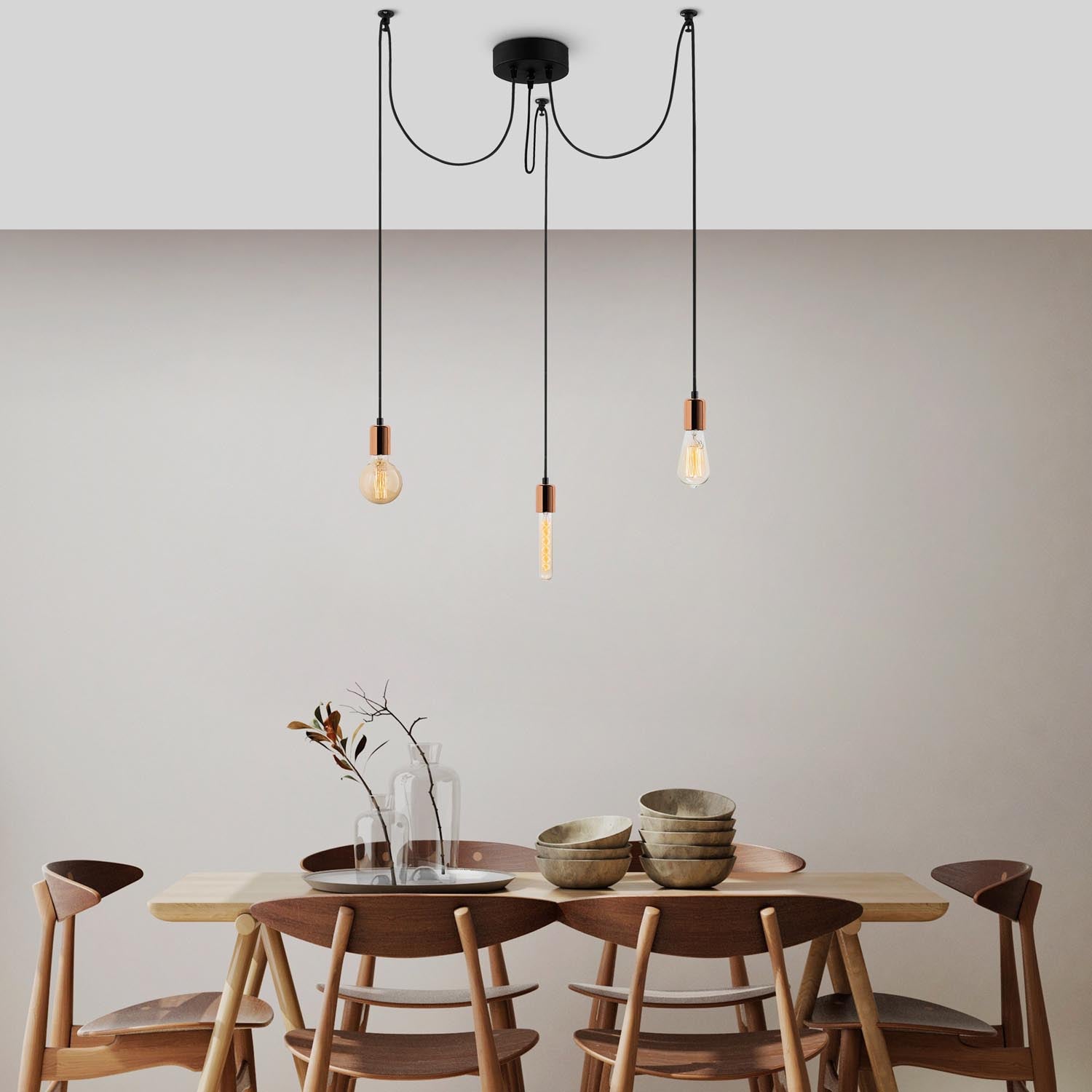 Kabluni - MR - 915 in Kupfer präsentiert im Onlineshop von KAQTU Design AG. Pendelleuchte ist von Opviq