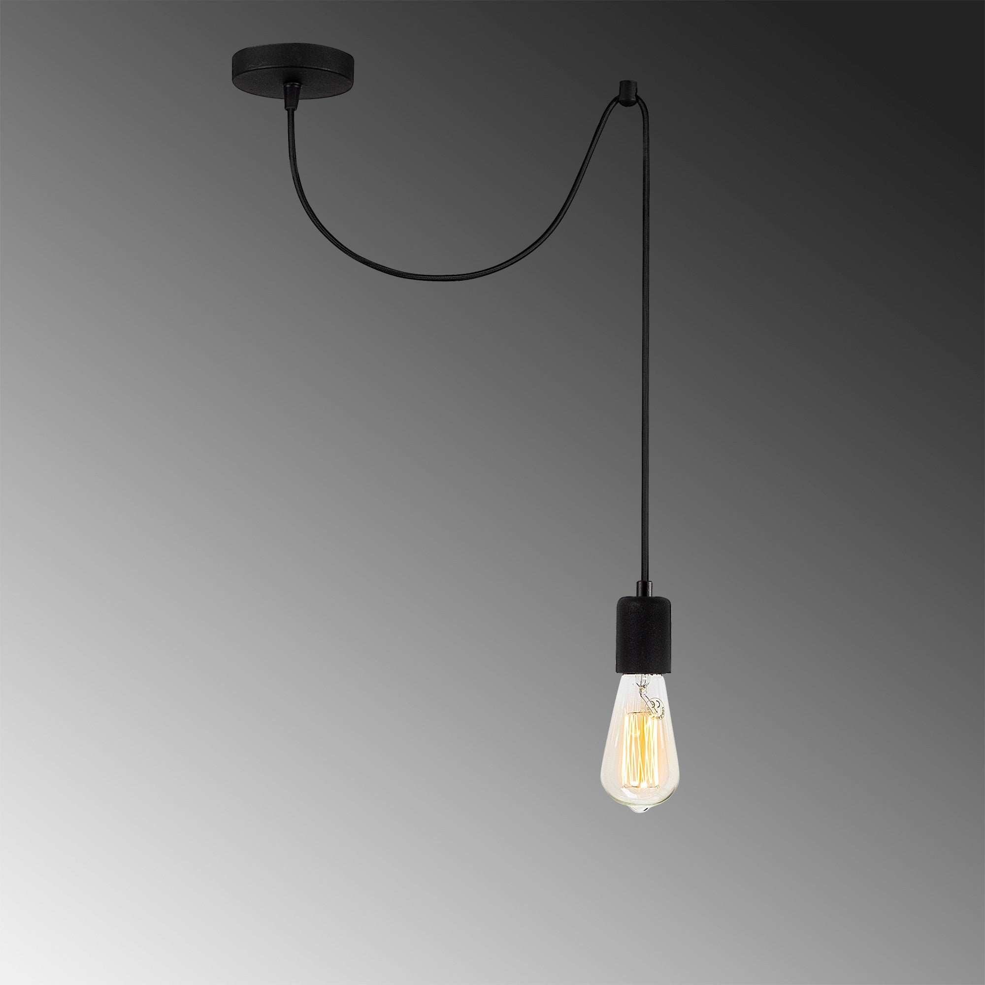 Kabluni - MR - 925 in Schwarz präsentiert im Onlineshop von KAQTU Design AG. Pendelleuchte ist von Opviq