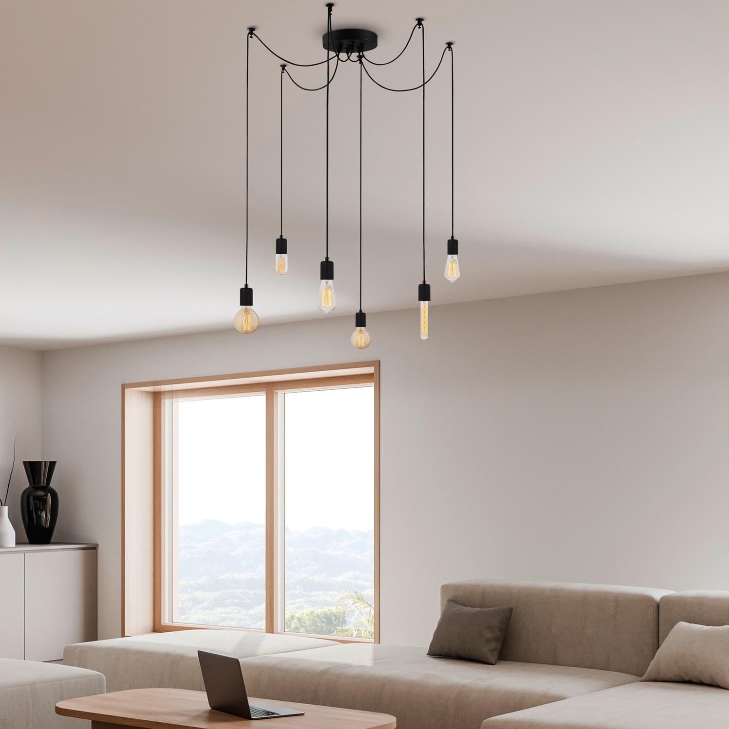 Kabluni - MR - 928 in Schwarz präsentiert im Onlineshop von KAQTU Design AG. Pendelleuchte ist von Opviq